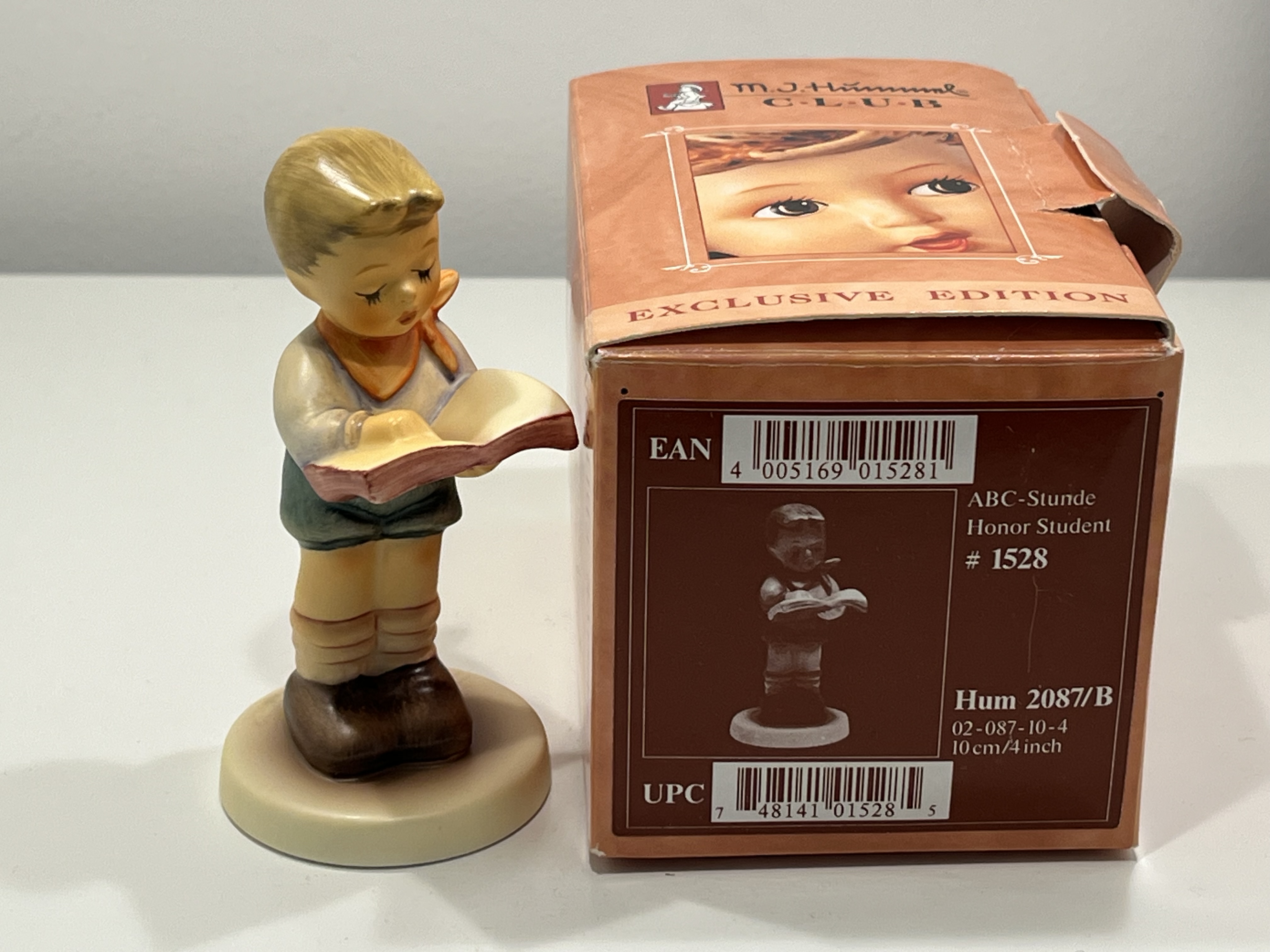  Hummel Figur 2087/B, Abc Stunde 10 cm. 1 Wahl - Inkl. Ovp - Top Zustand
