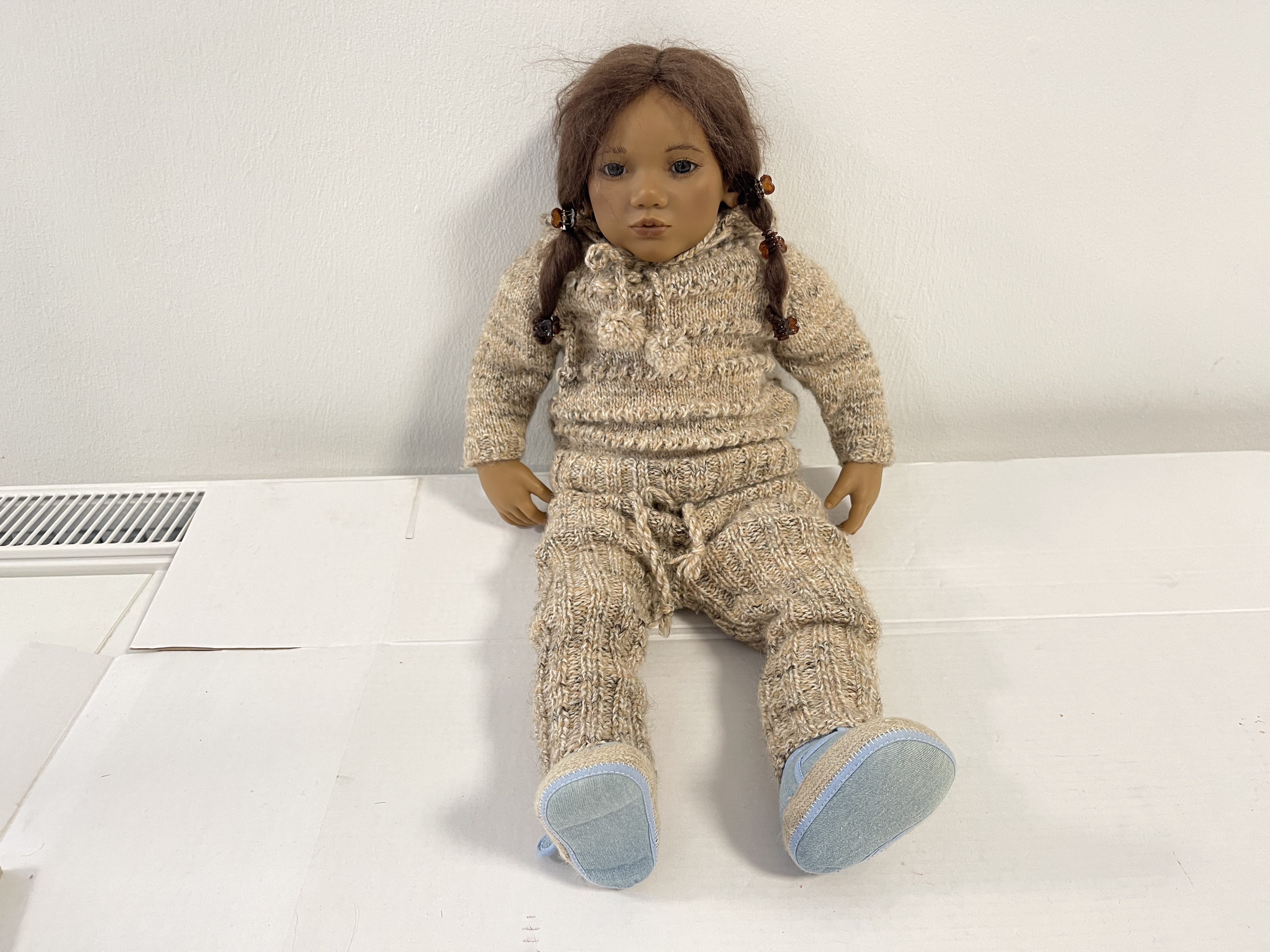 Annette Himstedt Puppe Takumi 65 cm. Top Zustand   