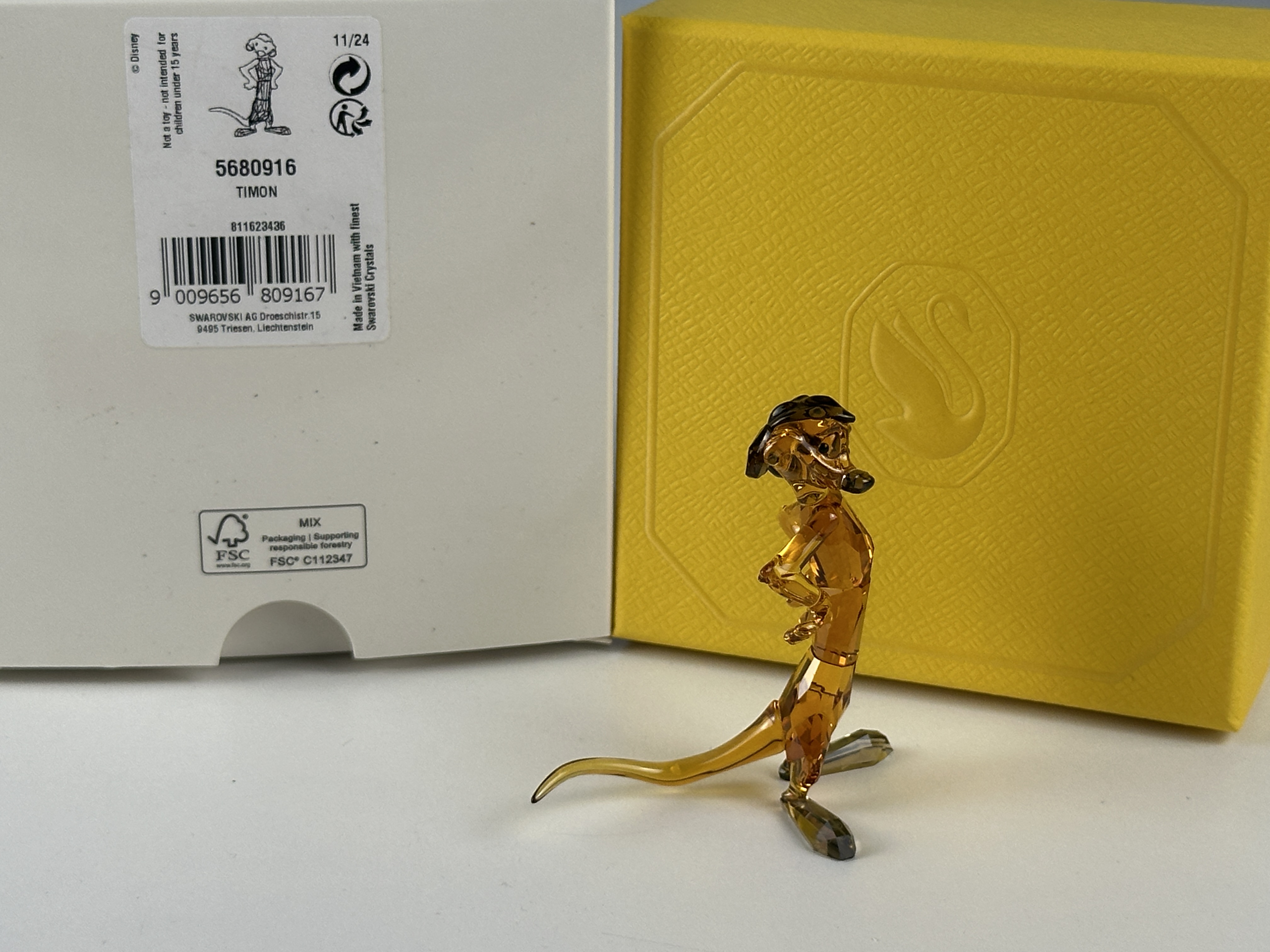 Swarovski Figur 5680916 Disney The Lion King Timon 5,8 cm. Neuware