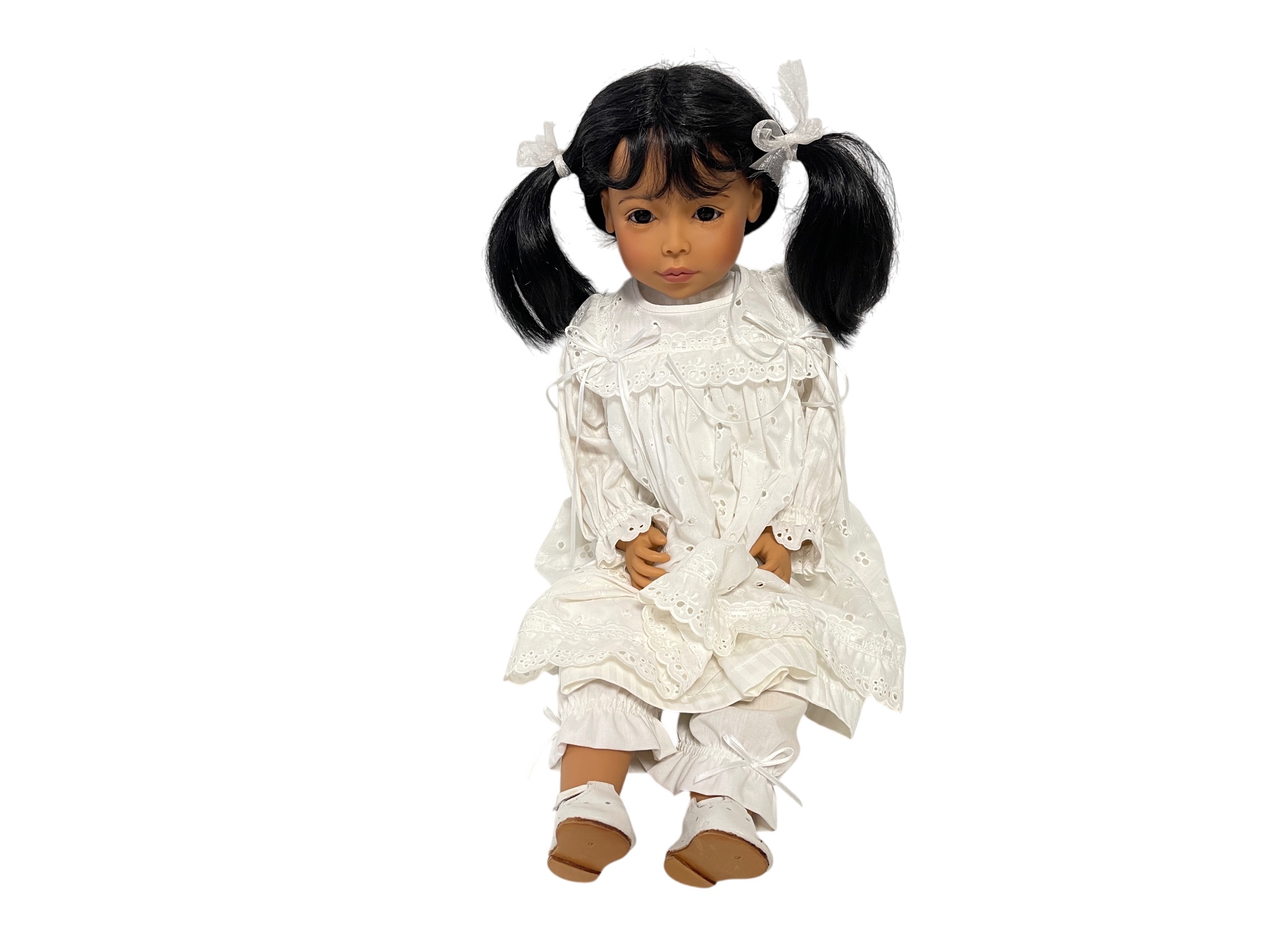 Götz Künstlerpuppe Vinyl Puppe 70 cm. Top Zustand  
