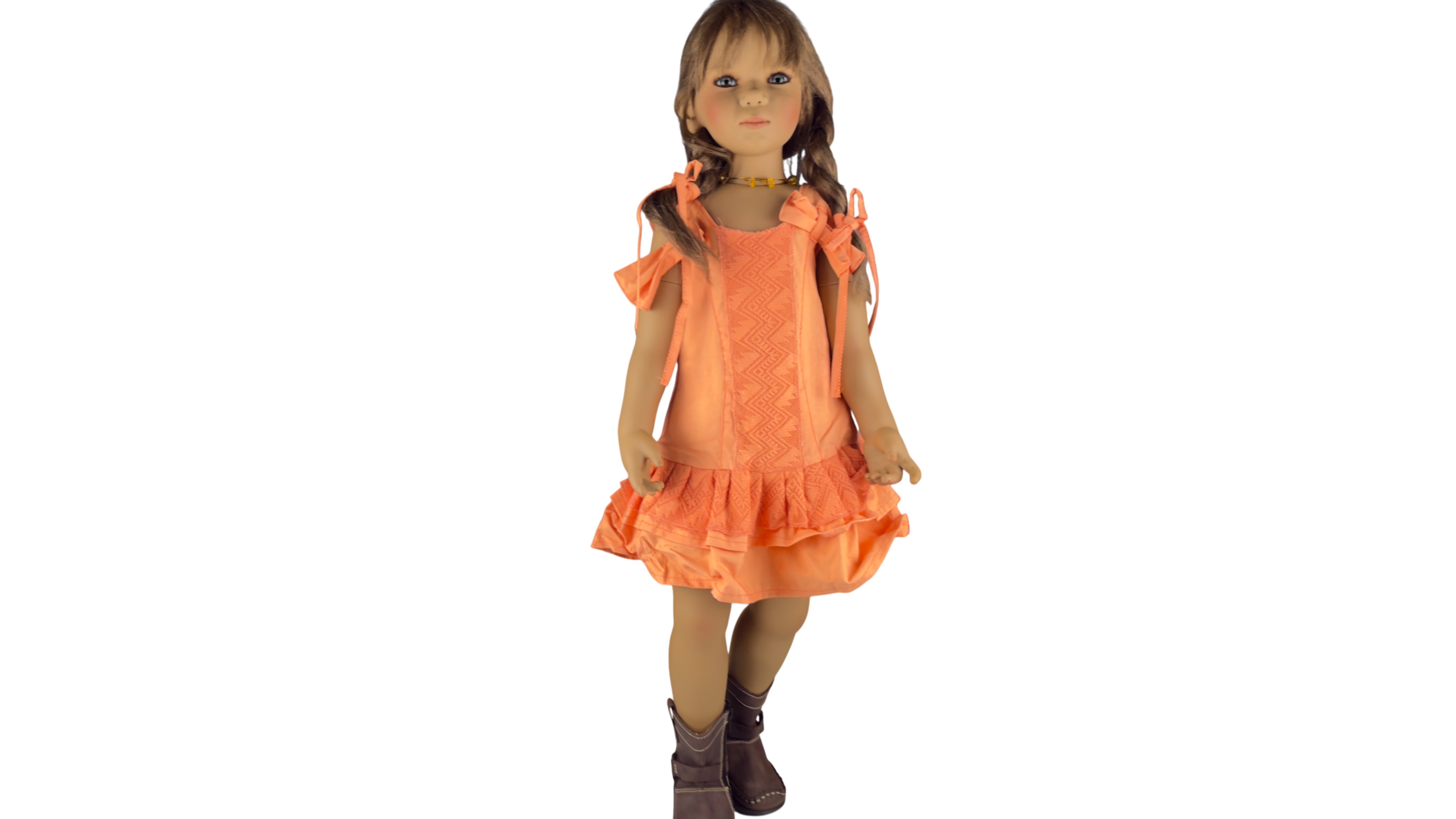 Künstlerpuppe Annette Himstedt Puppe Julika 86 cm Top Zustand 