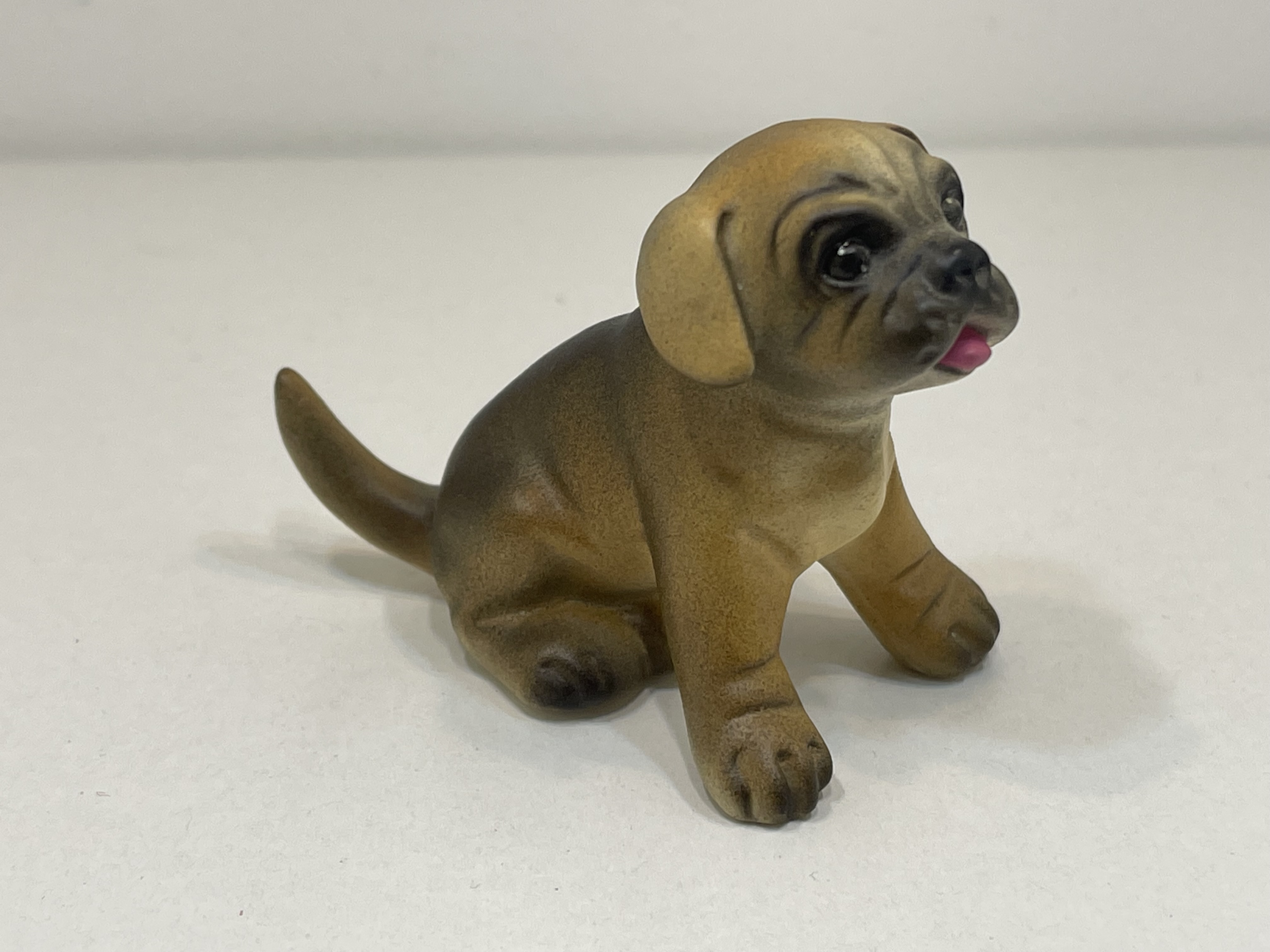 Goebel Figur Hund Boxer 6,5 cm. 1 Wahl Top Zustand  