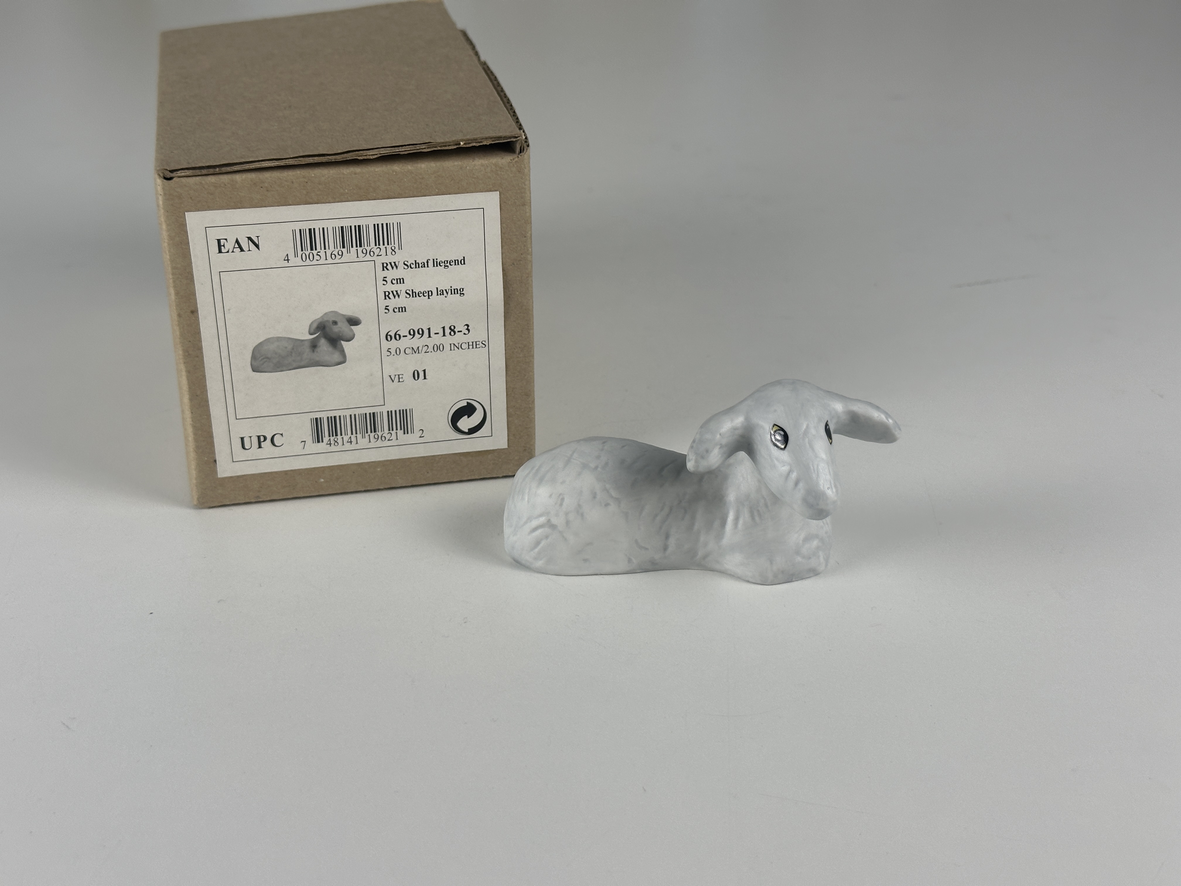  Goebel Figur Rosina Wachmeister 66 991 Schaf liegend 5 cm. 1 Wahl Top Zustand