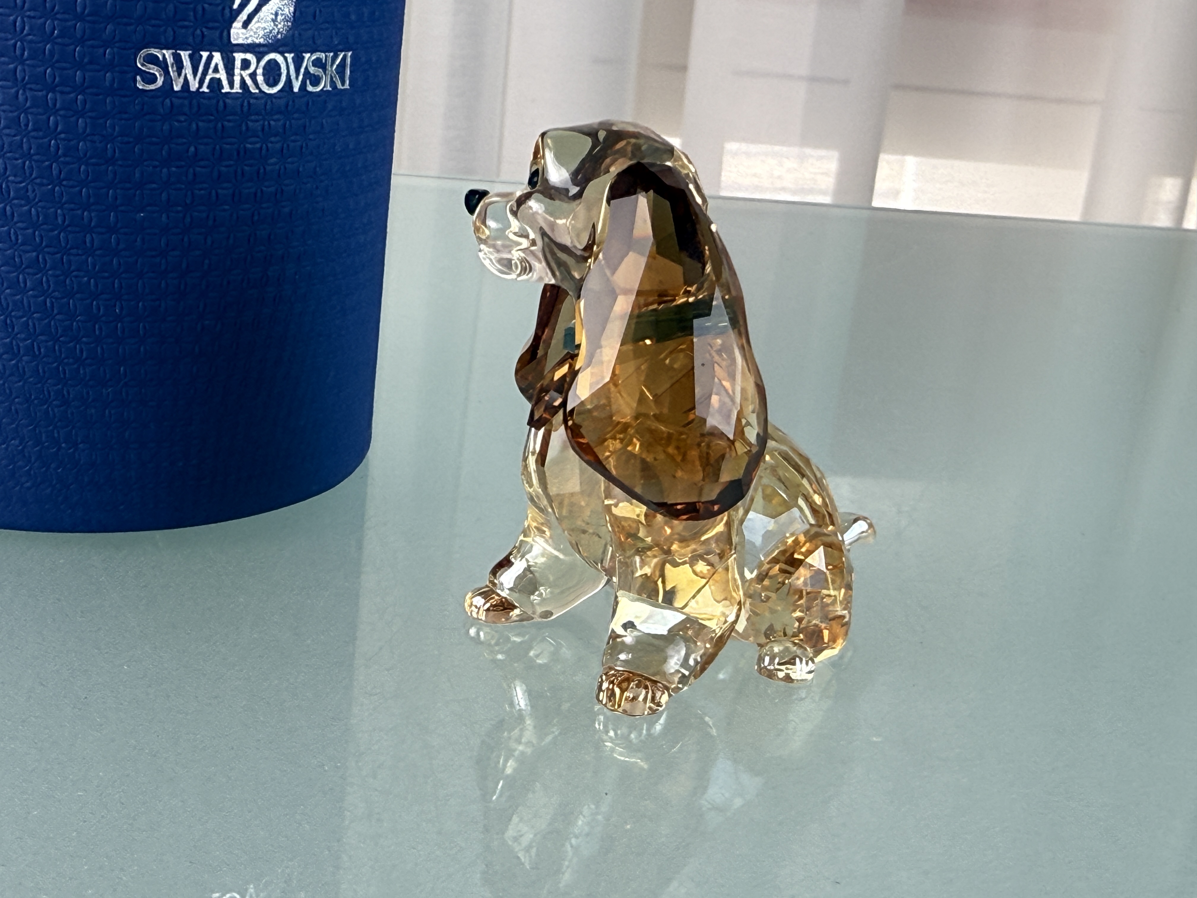 Swarovski Figur  1089113 Disney Susi Lady Susi und Strolch 5,6 cm. Ovp & Zertifikat. Top Zustand.