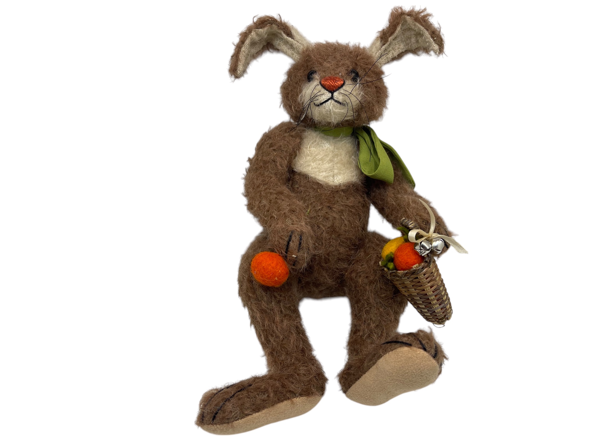 Gaby Schlotz Künstler Stofftier Hase 26 cm. - Top Zustand.   