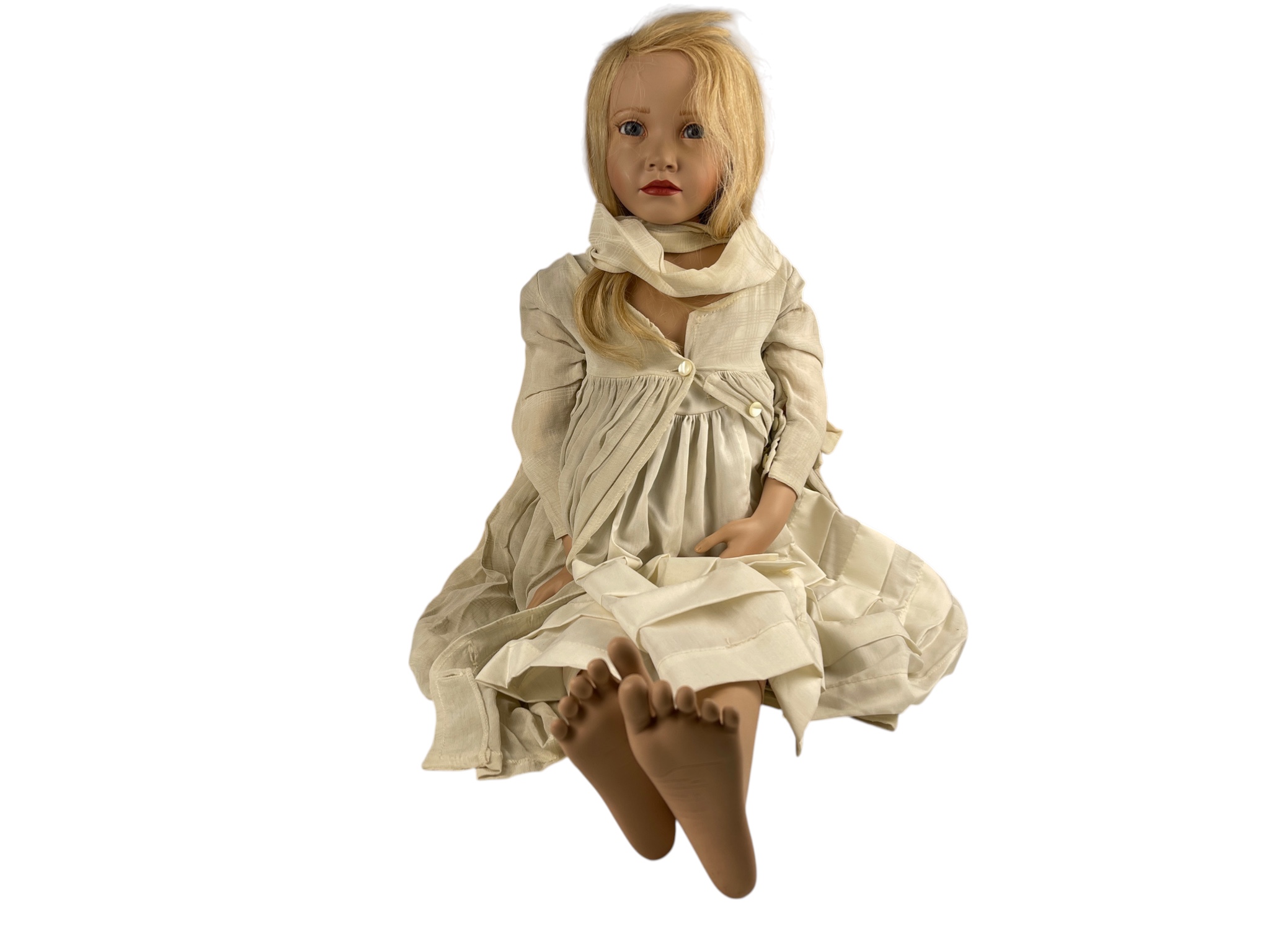 Philip Heath Künstlerpuppe Vinyl Puppe 76 cm. Top Zustand