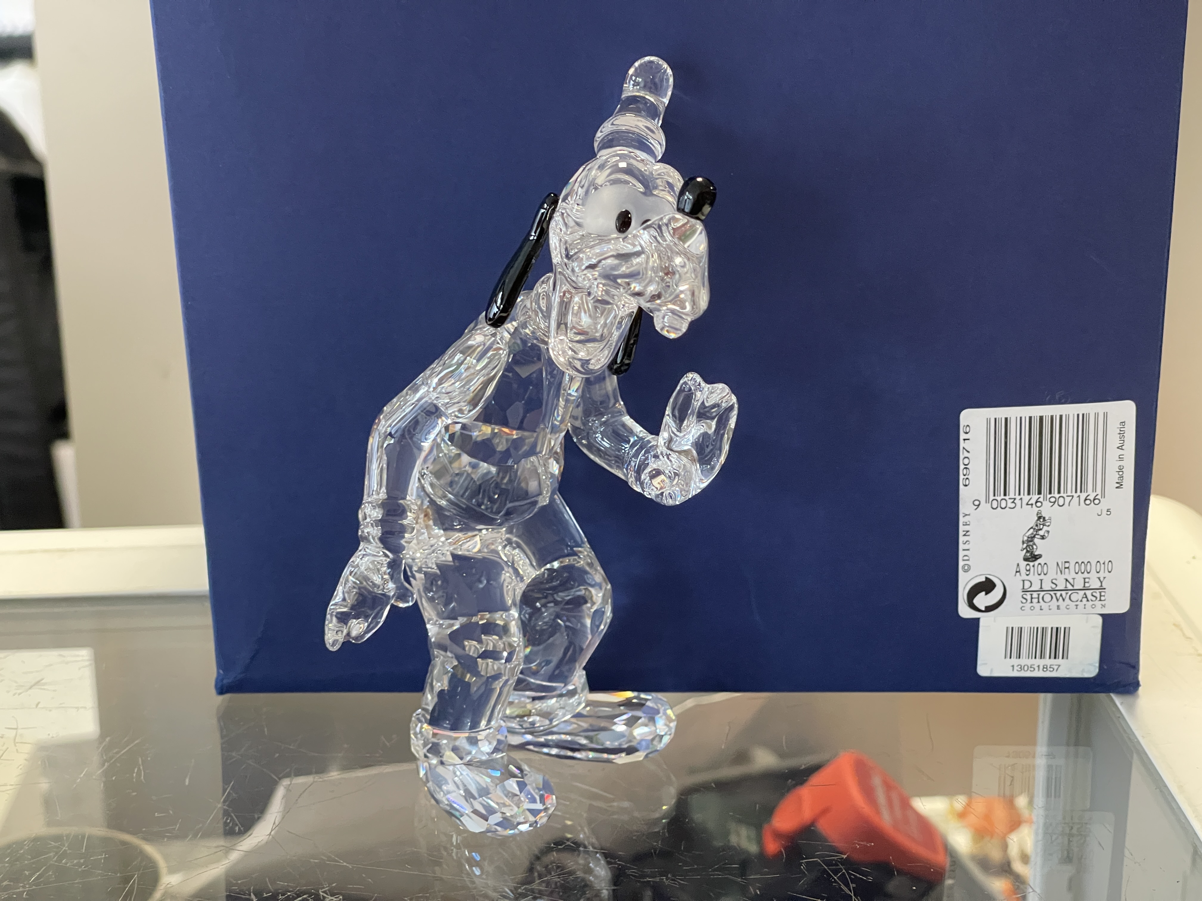  Swarovski Figur 690716 Disney Goofy 14 cm - Ovp - Zertifikat - Top Zustand  