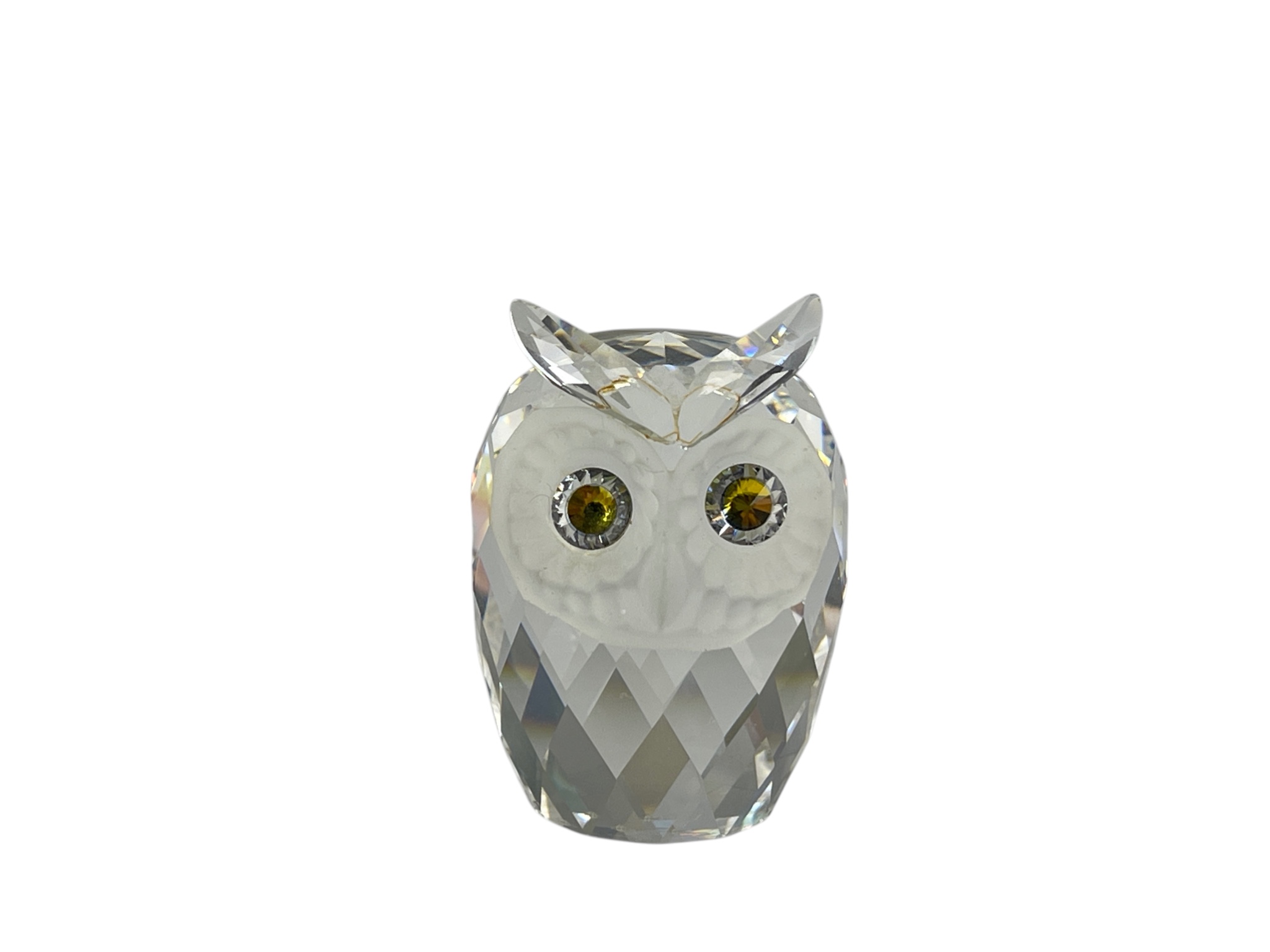 Swarovski Figur Kristall 046000 Eule 5,3 cm. Top Zustand  