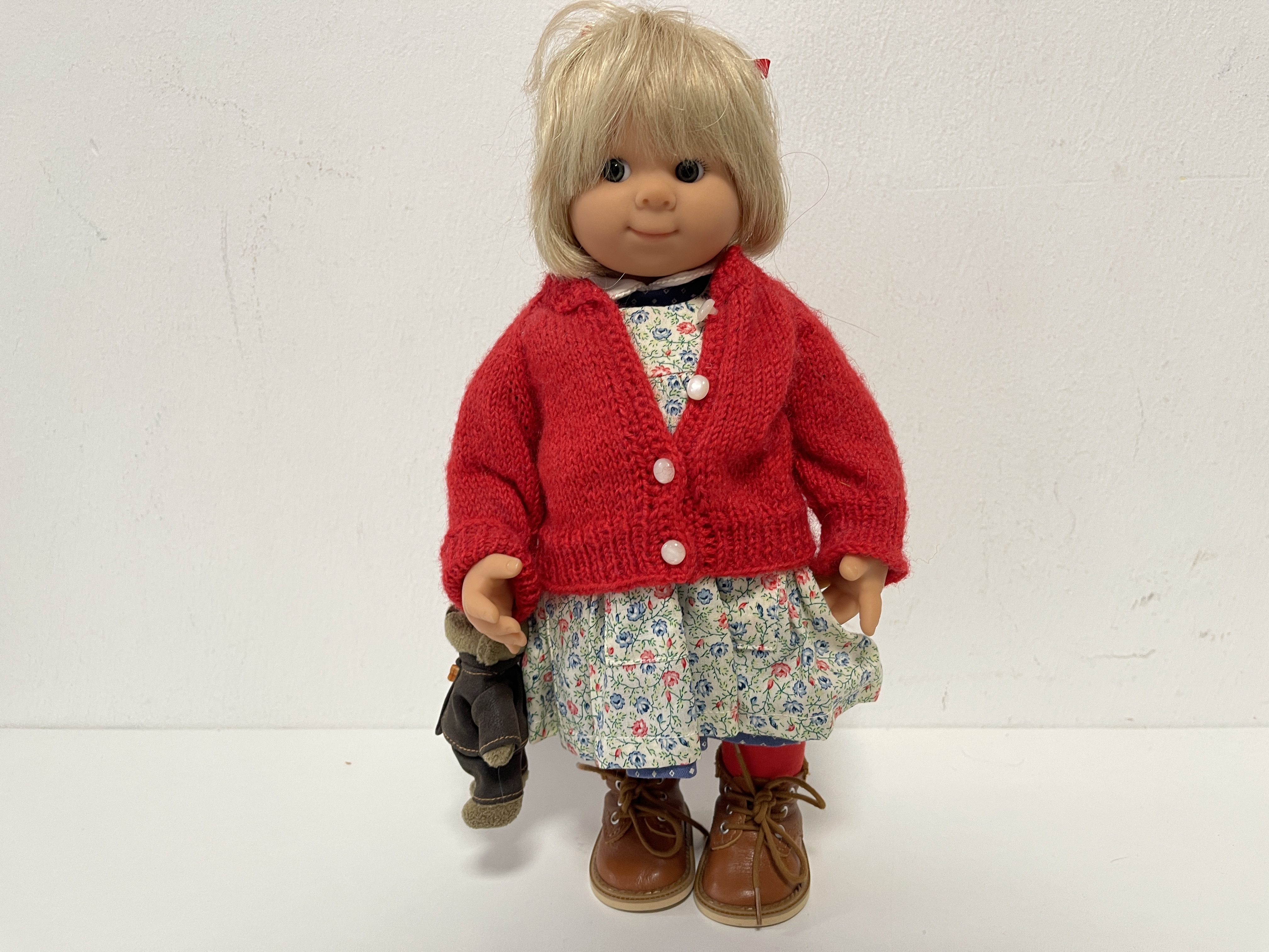 Künstlerpuppe Rosemarie Anna Müller Vinyl Puppe 32 cm. Top Zustand 