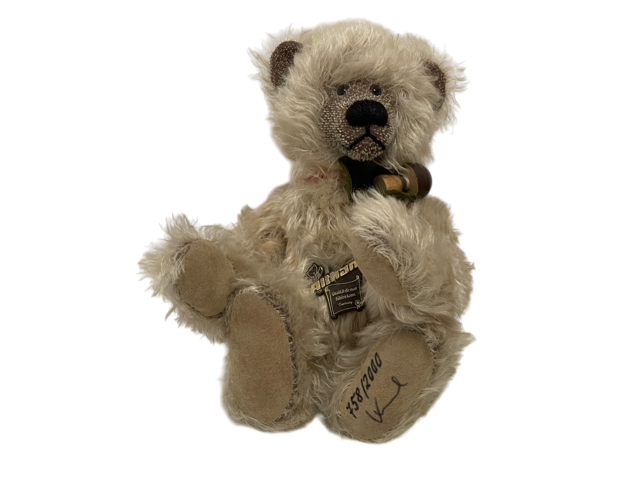 Althans Bär Künstlerbär Teddy Bär 30 cm. Top Zustand.     