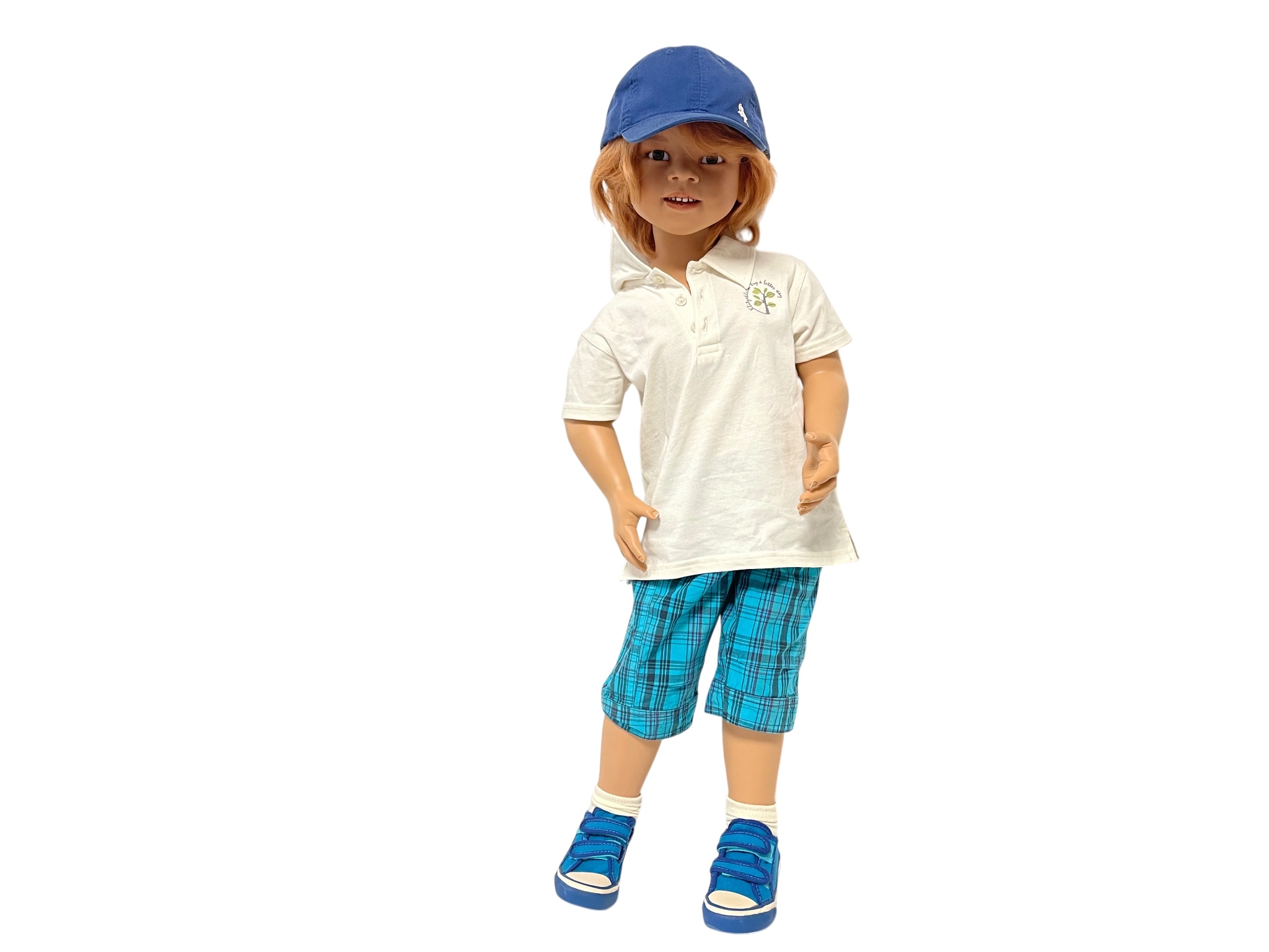 Reinhard Wölfert Vinyl Puppe 85 cm. Top Zustand  