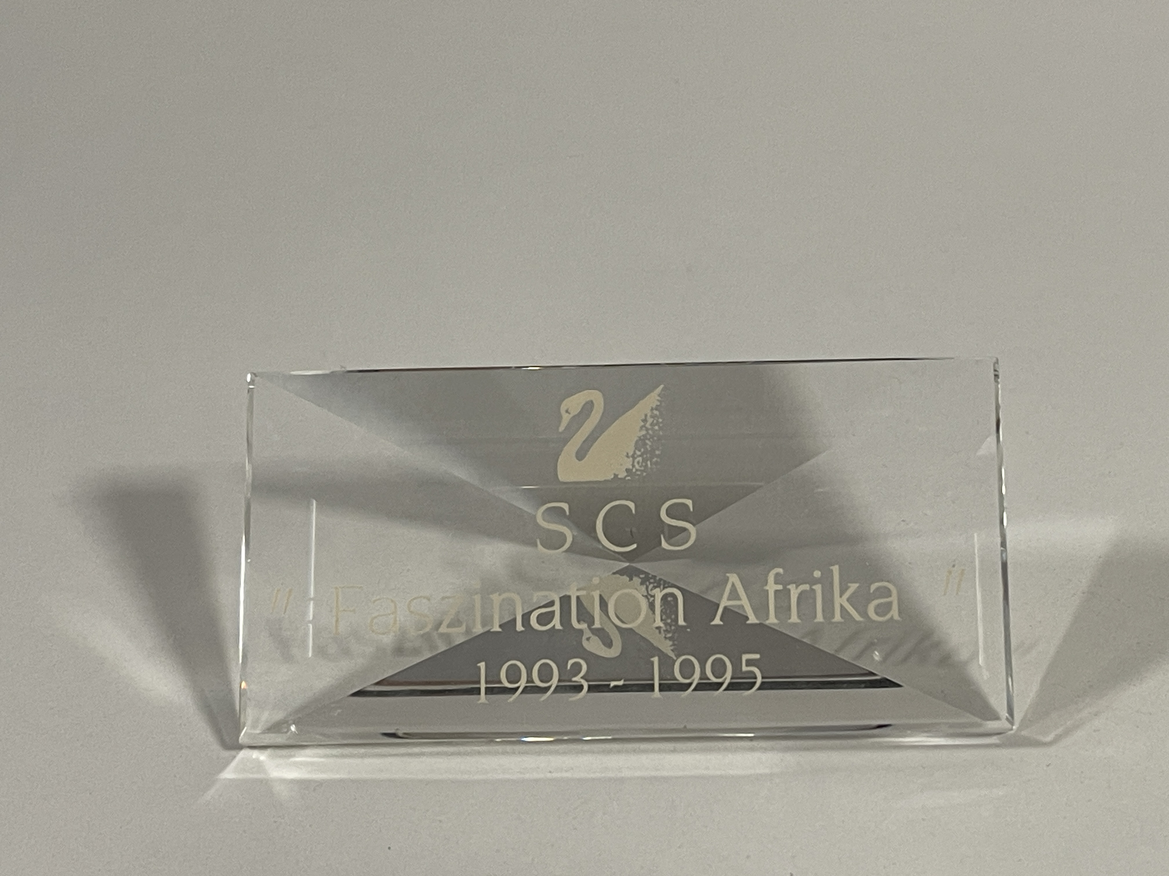  Swarovski Figur Faszination Afrika Schild. Top Zustand.  