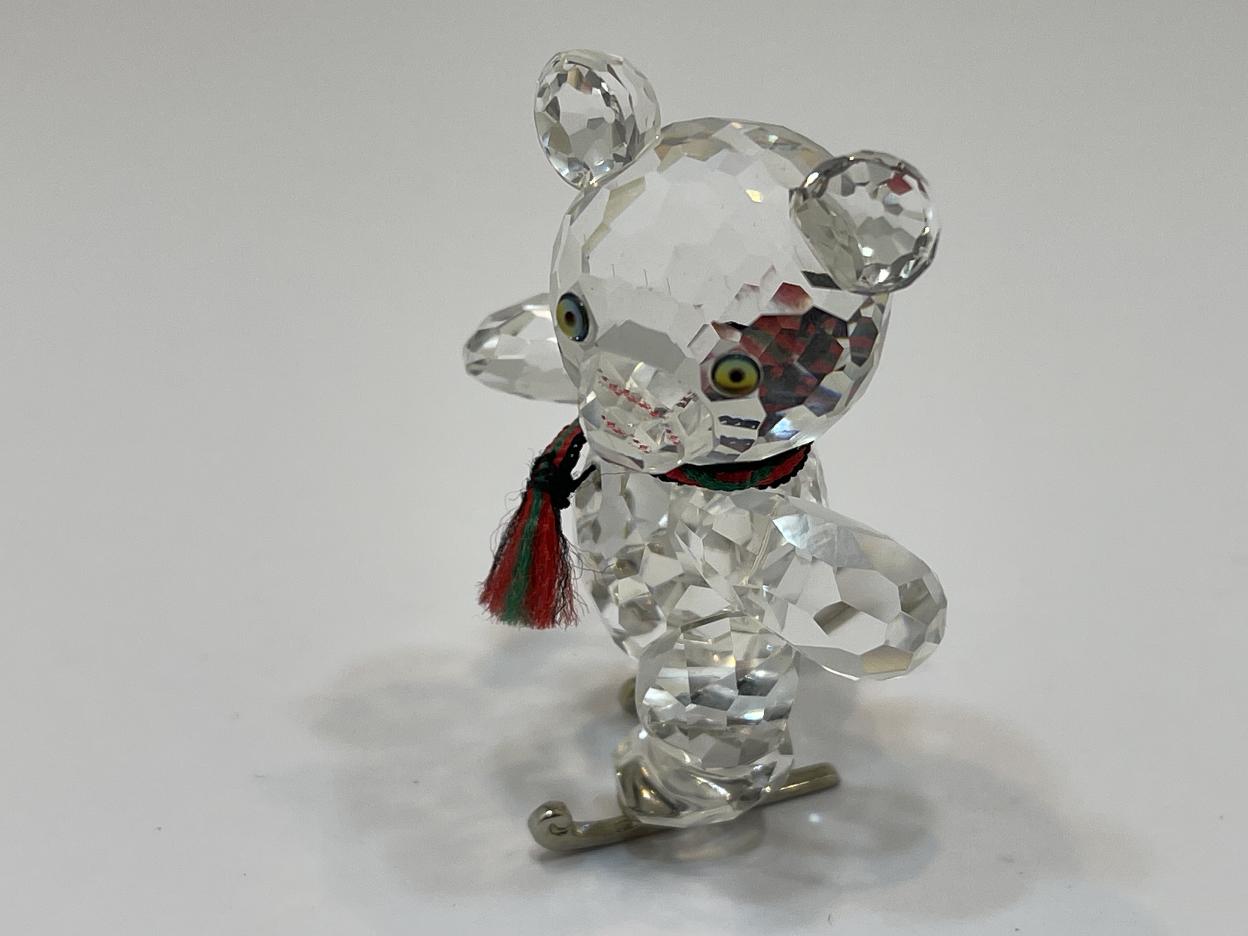 Swarovski Figur 193001 Kris Bär auf Schlittschuhe 5 cm. Top Zustand 