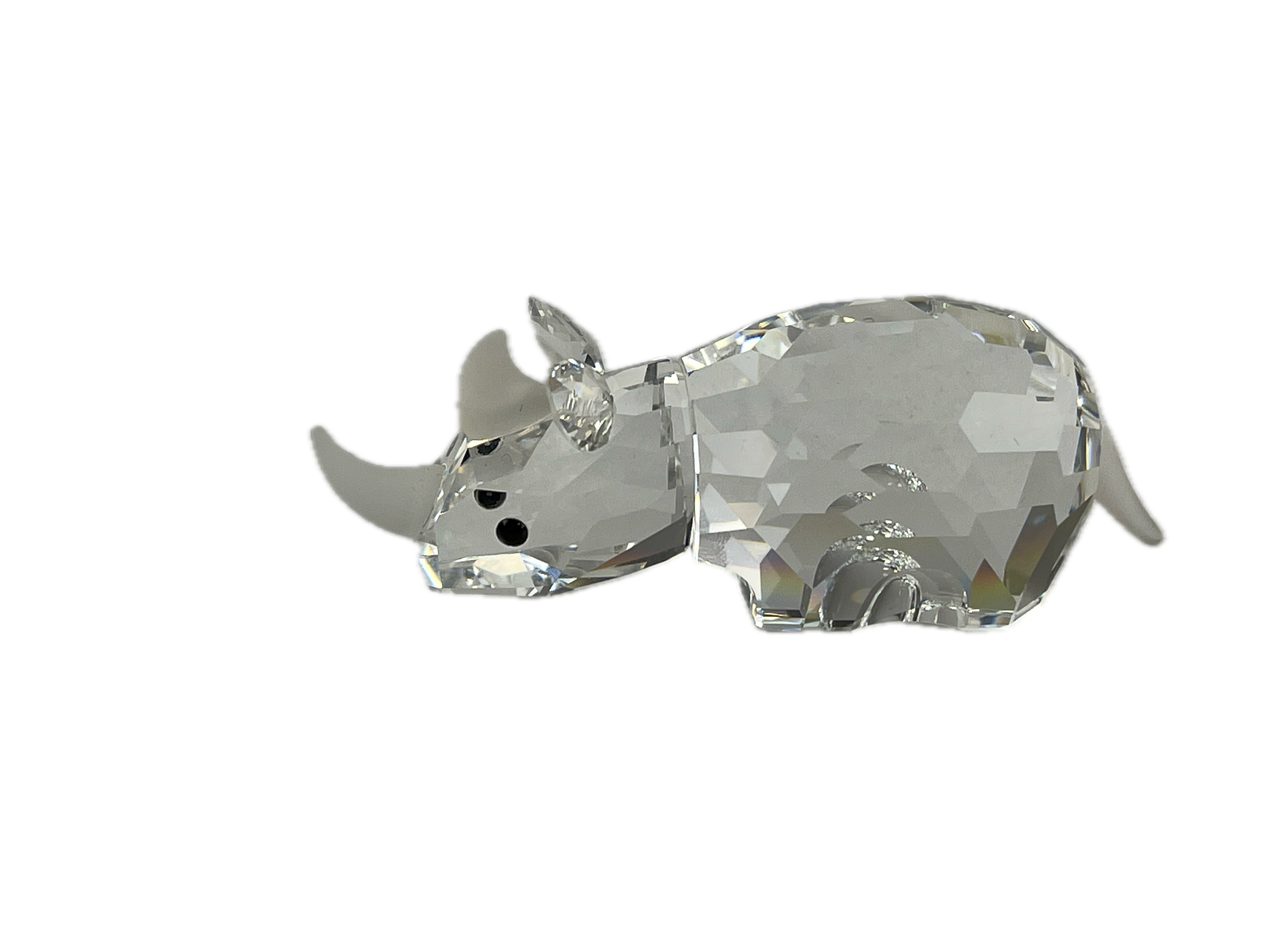 Swarovski Figur 151521 Nashorn 6,3 cm. Top Zustand 