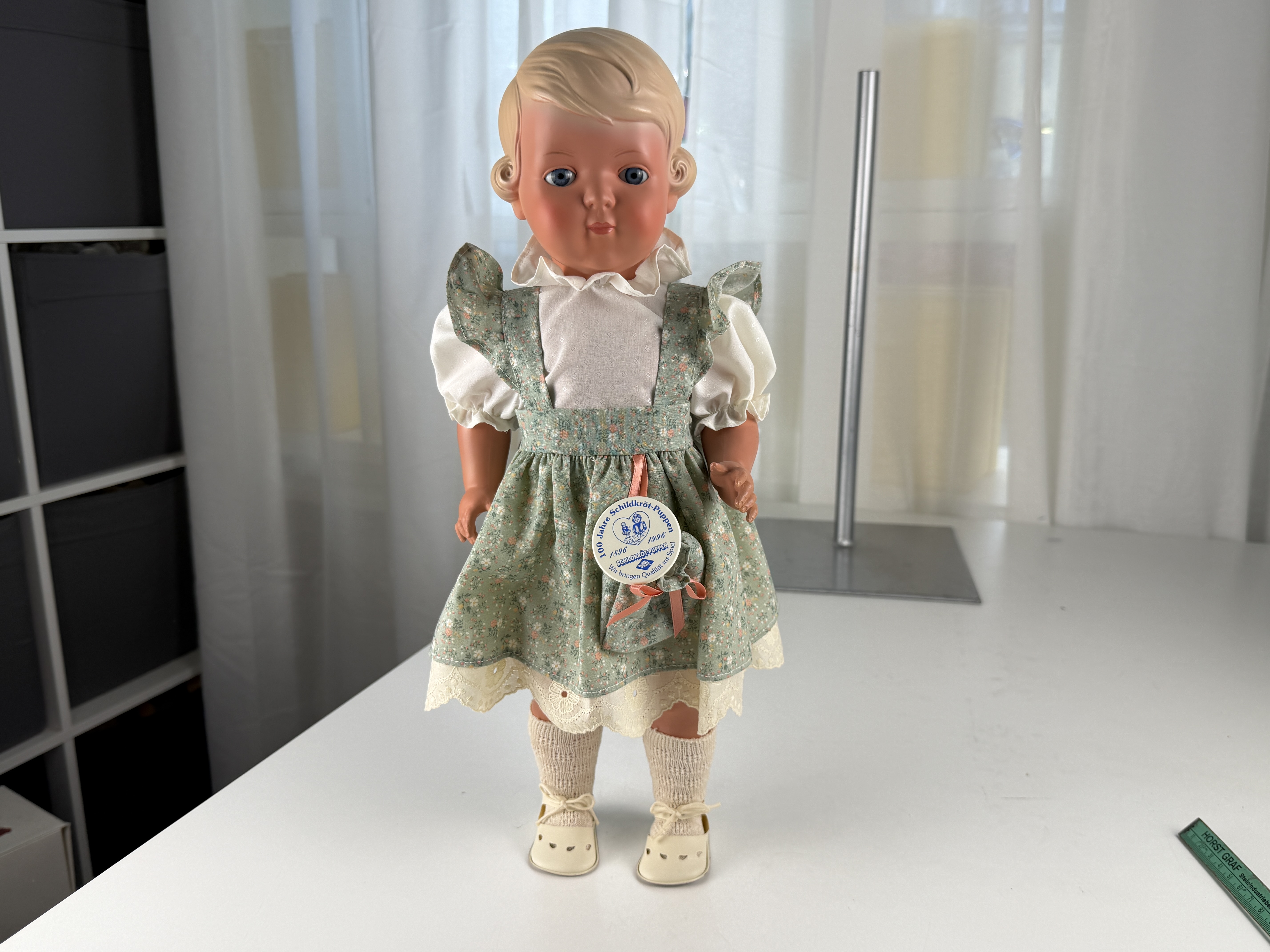 Schildkrötpuppe Puppe Tortulon 45 cm Top Zustand siehe Fotos 