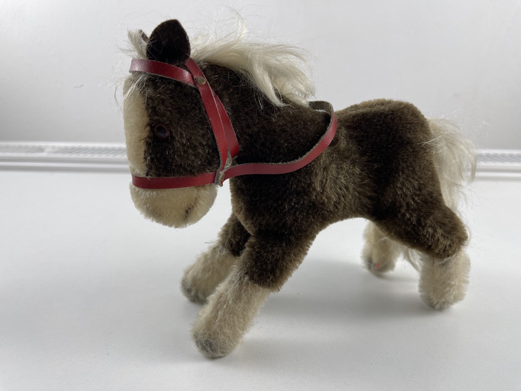 Steiff Tier Pferd 15 x 18 cm. Top Zustand siehe Fotos 