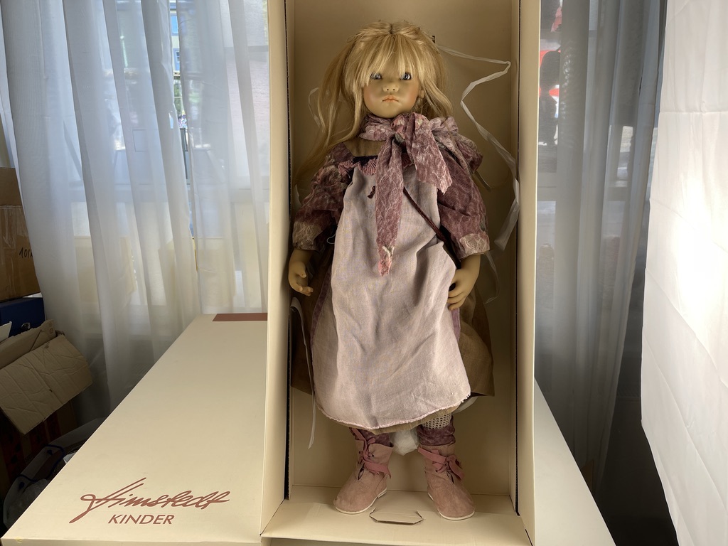 Annette Himstedt Puppe Vinyl 65 cm. Top Zustand  