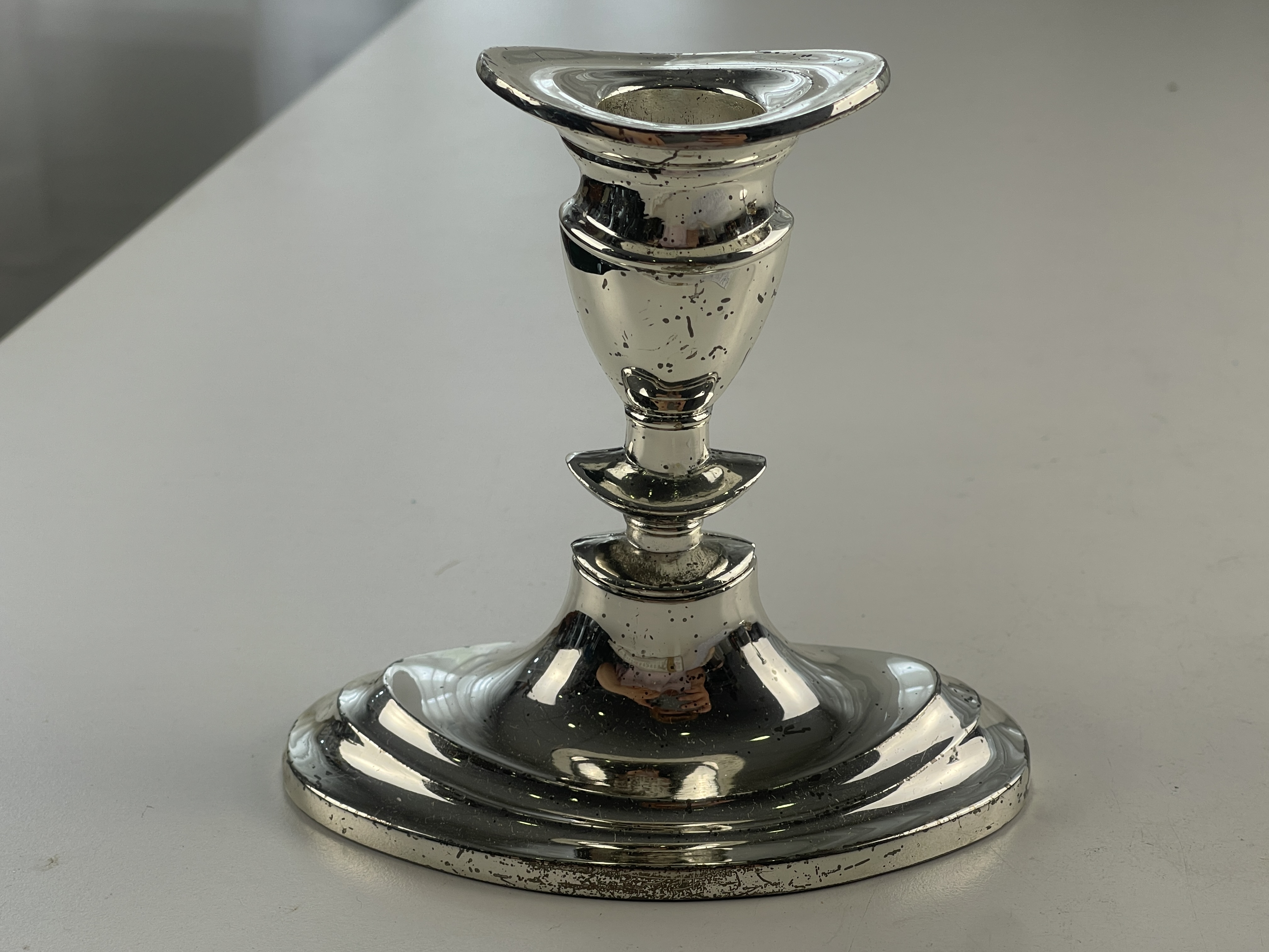 Metall Kerzenständer 12 cm. Zustand  siehe Fotos  