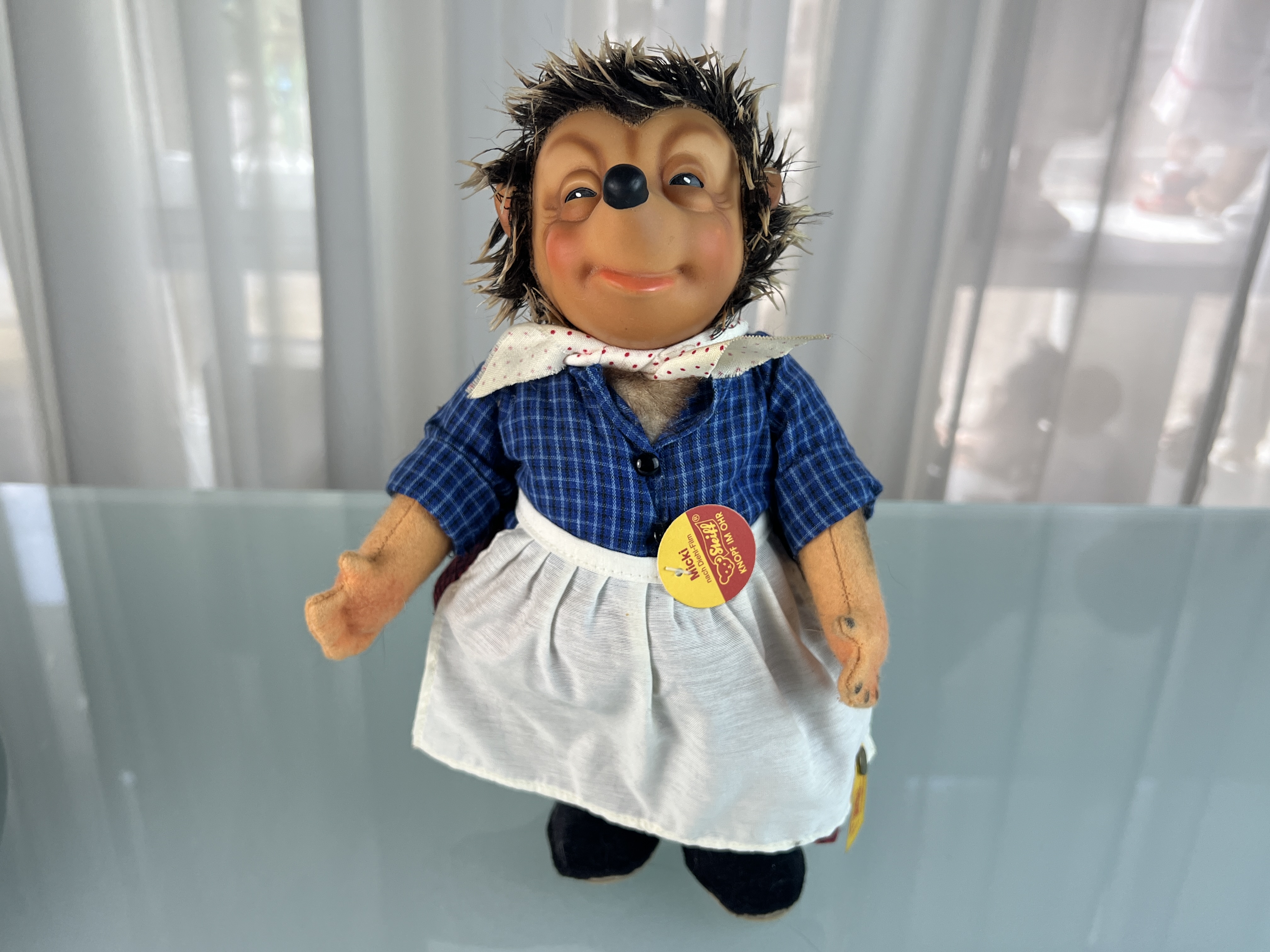 Steiff Stofftier 350658 Sammler Micki 28 cm - Top Zustand - Siehe Fotos   