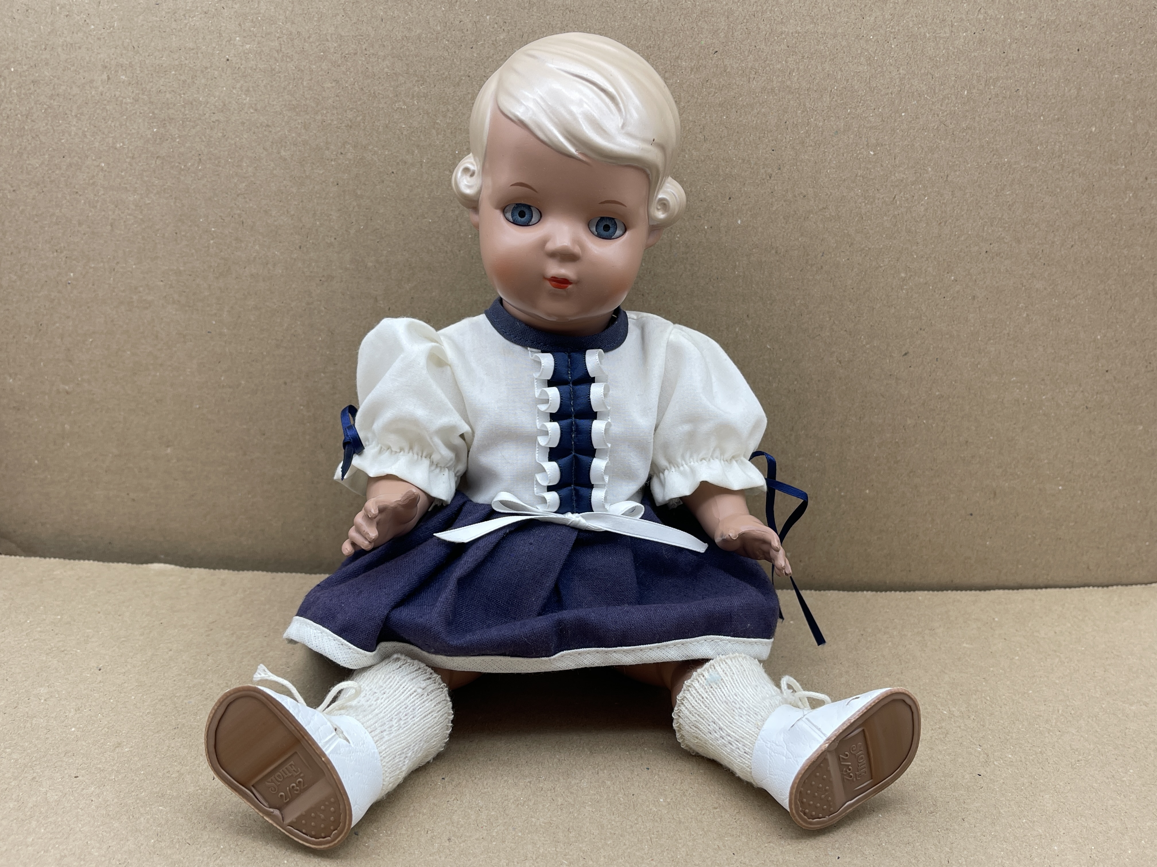 Schildkröt-Puppe Schildkrötpuppe Puppe 34 cm. Top Zustand  