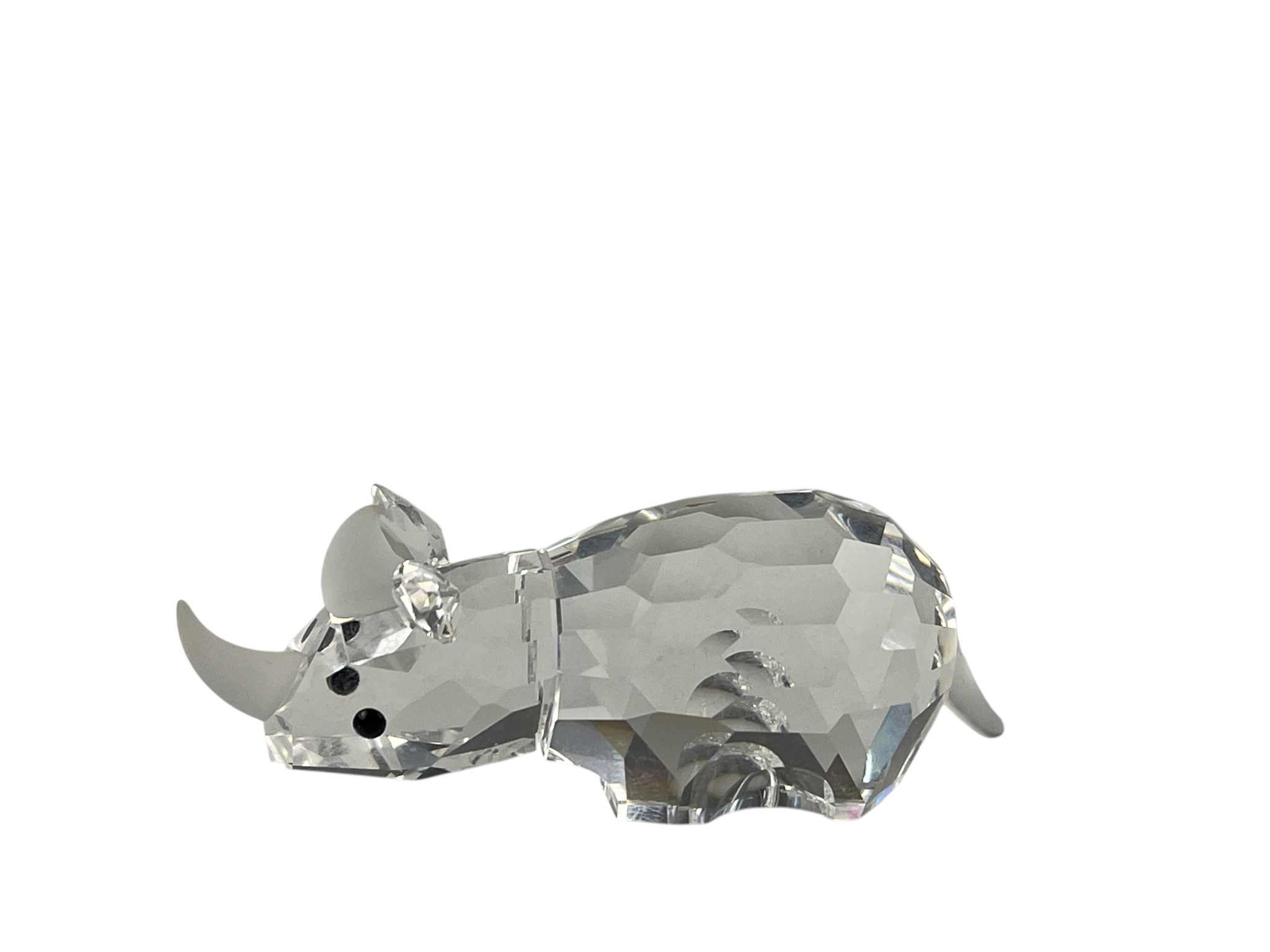 Swarovski Figur 151521 Nashorn 6,3 cm. Top Zustand