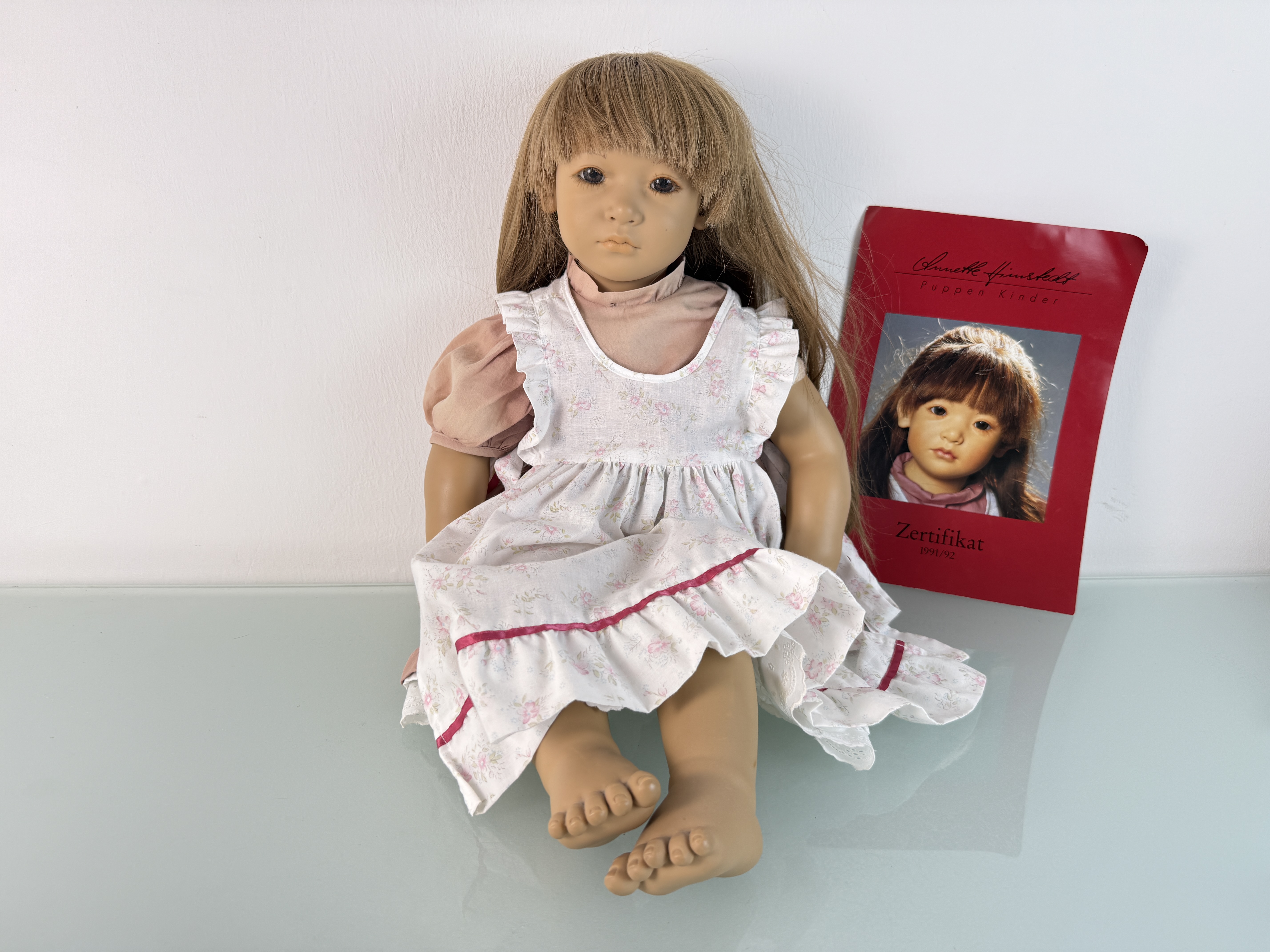 Annette Himstedt Puppe Künstlerpuppe Neblina 65 cm Top Zustand.  