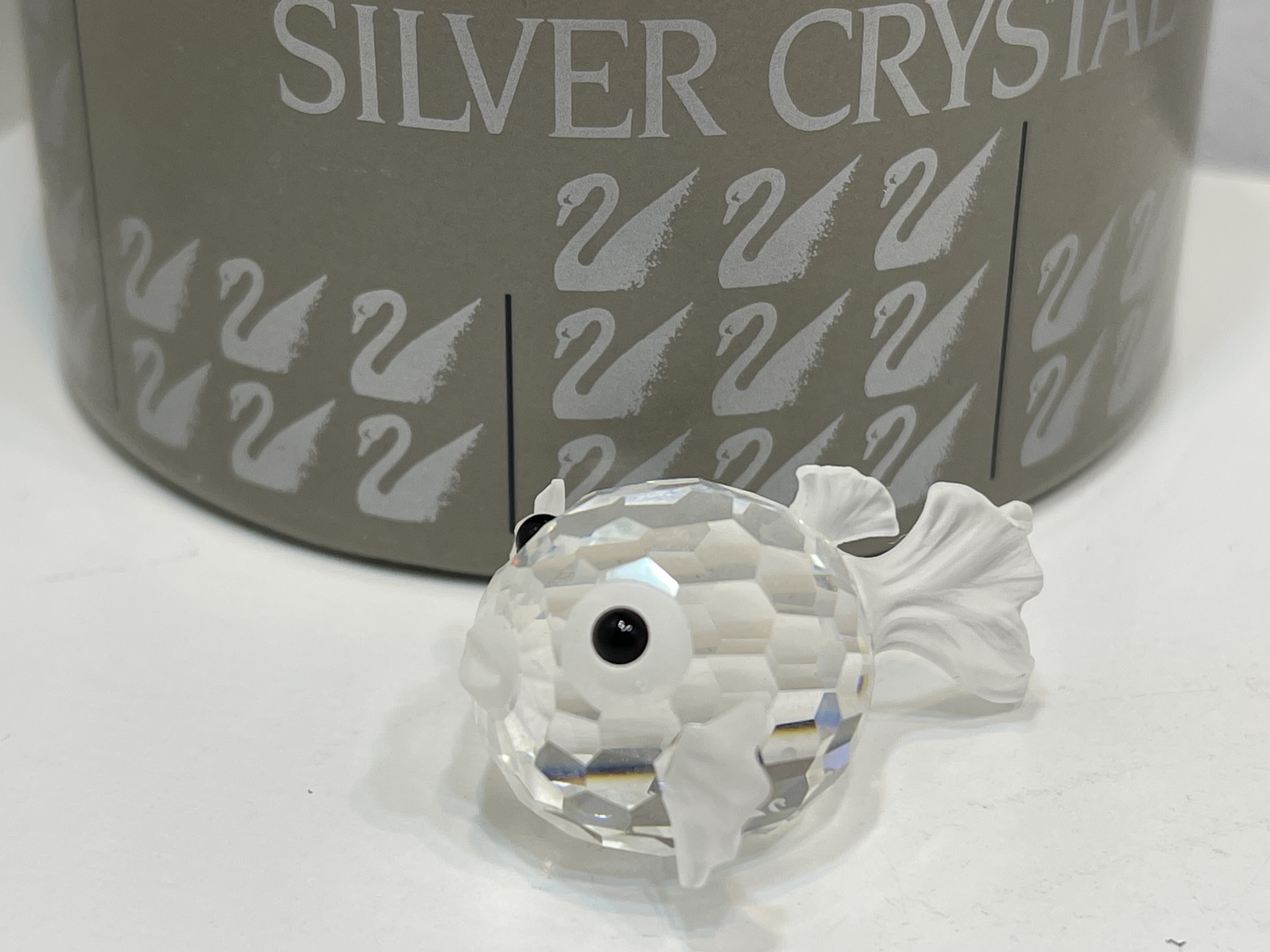  Swarovski Figur 013960 Kugelfisch 4 cm. mit Ovp & Zertifikat. Top Zustand.  