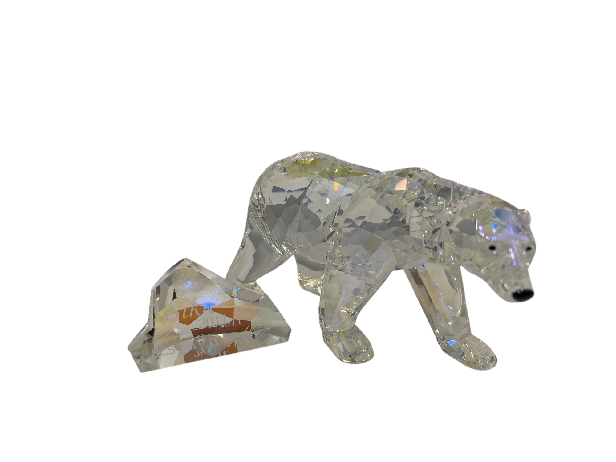  Swarovski Figur 1053154 Siku Eisbär 16 cm - Top Zustand 