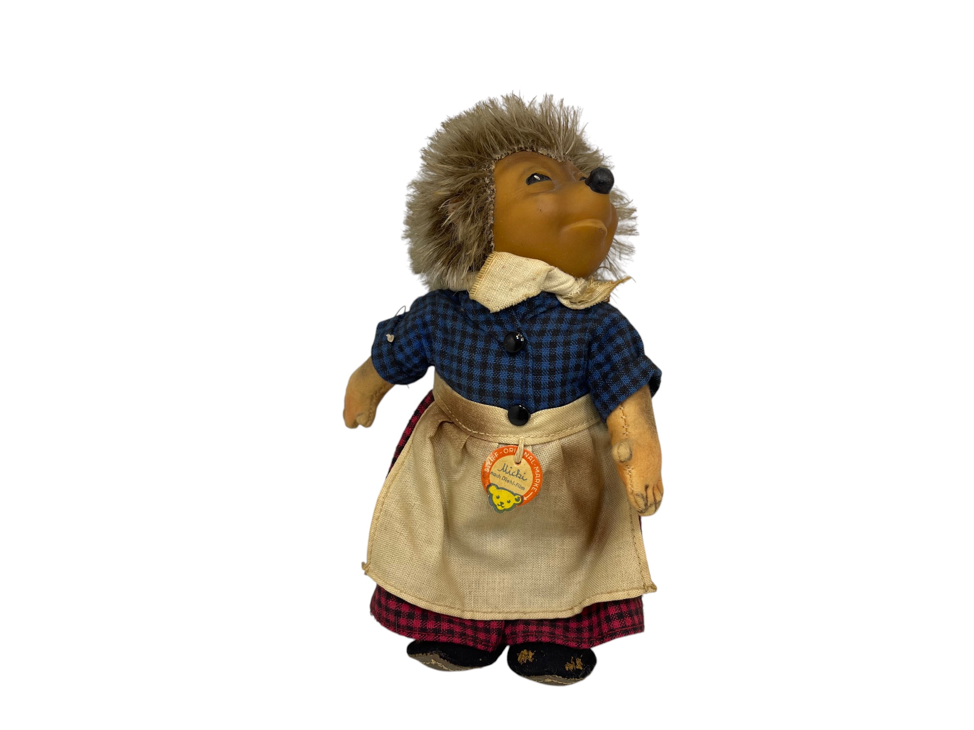 Steiff Tier Mecki 17 cm. Zustand siehe Fotos