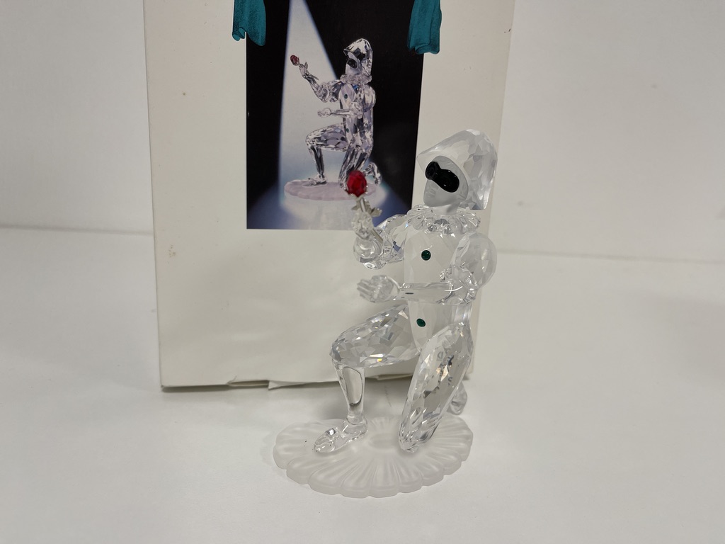  Swarovski 254044 Figur 13,5 cm Harlekin 2001 Ovp & Zertifikat. Top Zustand   
