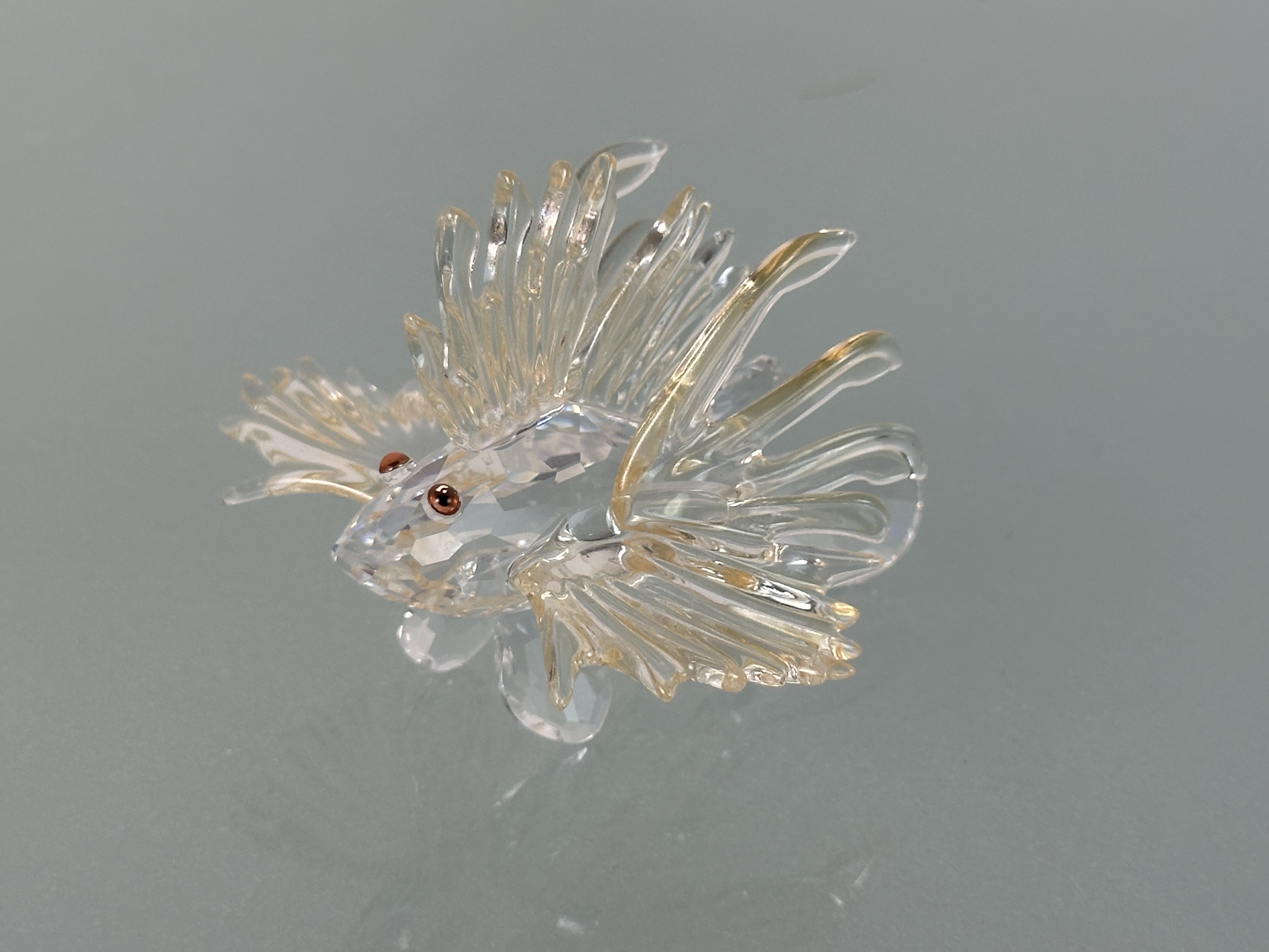  Swarovski Figur Kristall 604011 Feuerfisch 7 cm. Top Zustand 