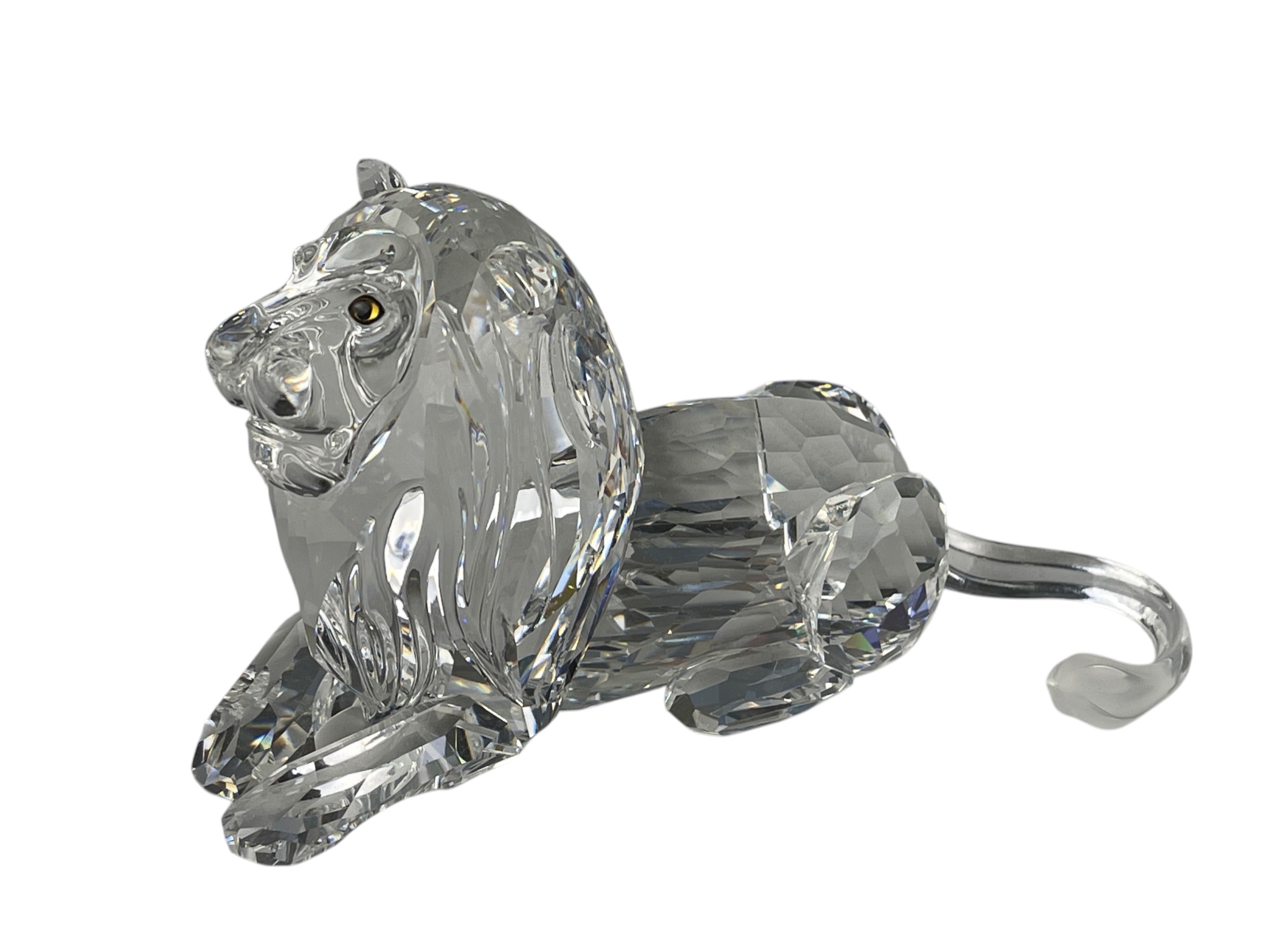  Swarovski Figur 185410 Jahresfigur Löwe 13 cm. Top Zustand 