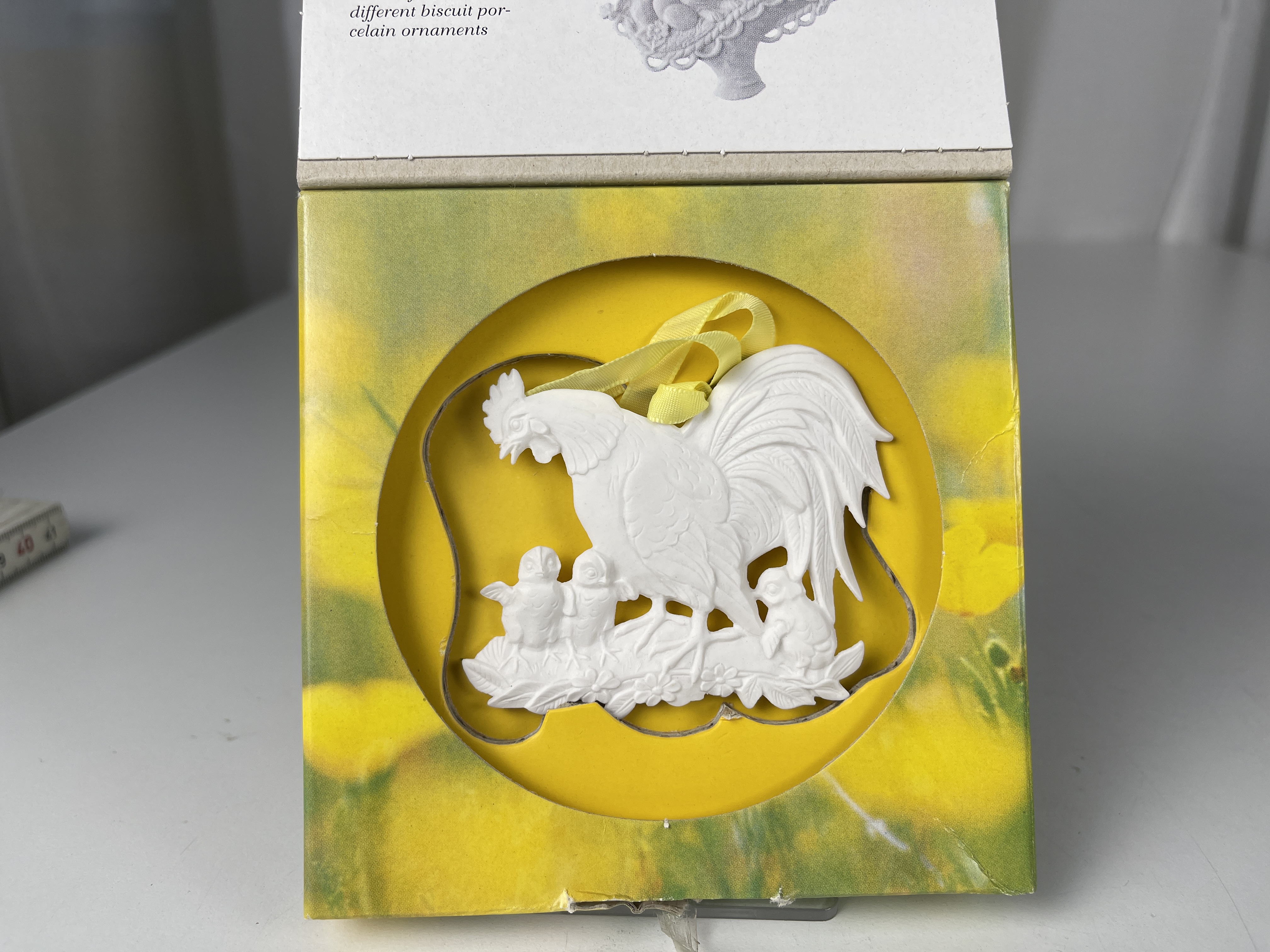  Hutschenreuther Ornament  Frühling OVP 6,5 cm. Top Zustand 