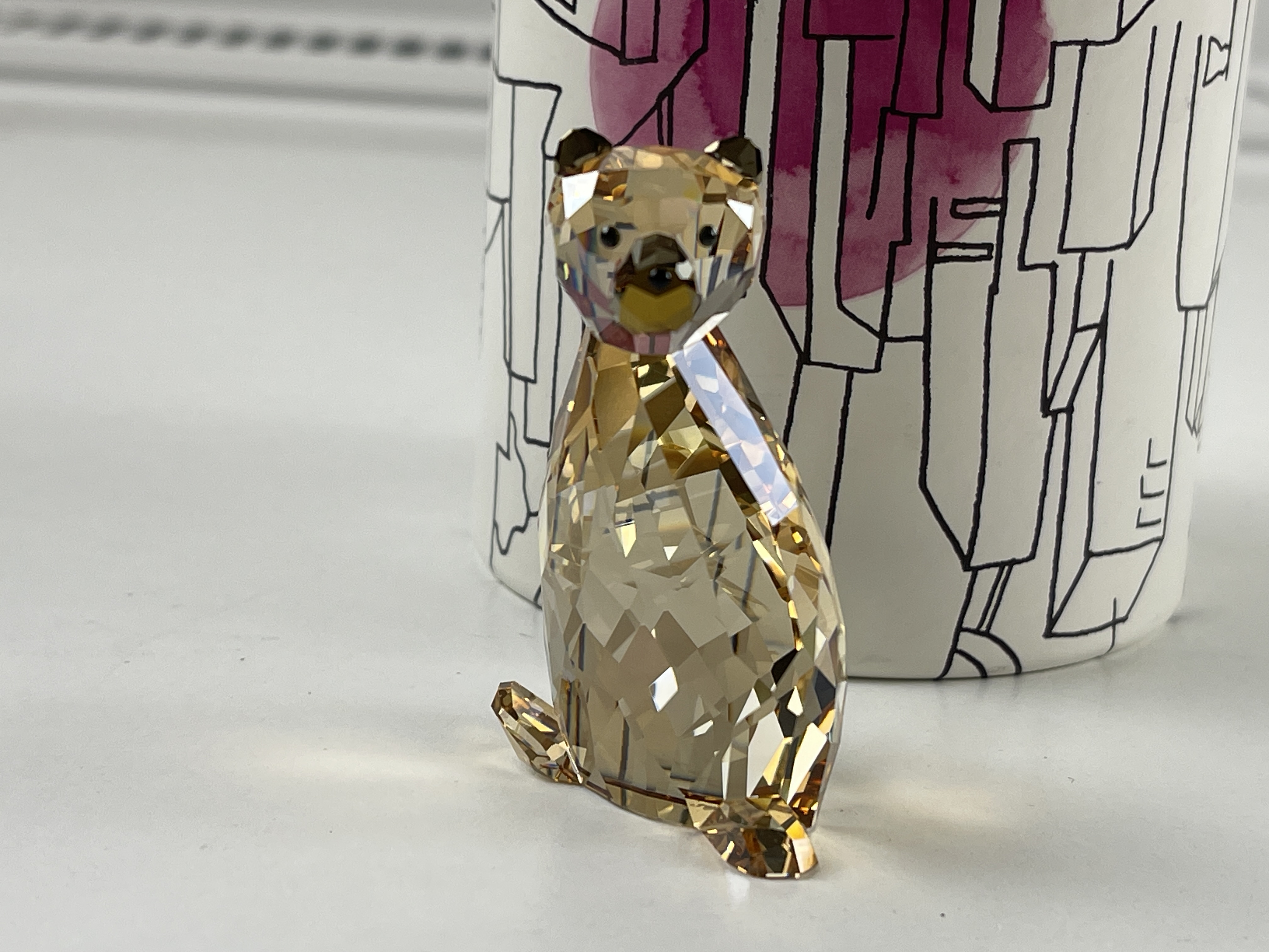 Swarovski Figur 1039557 Bär Ted 6 cm Ovp Zertifikat Top Zustand