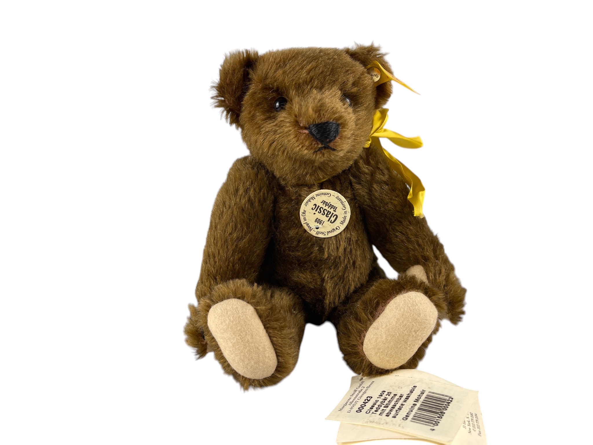 Steiff Tier  000423 - 1909 Classic Teddybär 25 cm. Top Zustand  