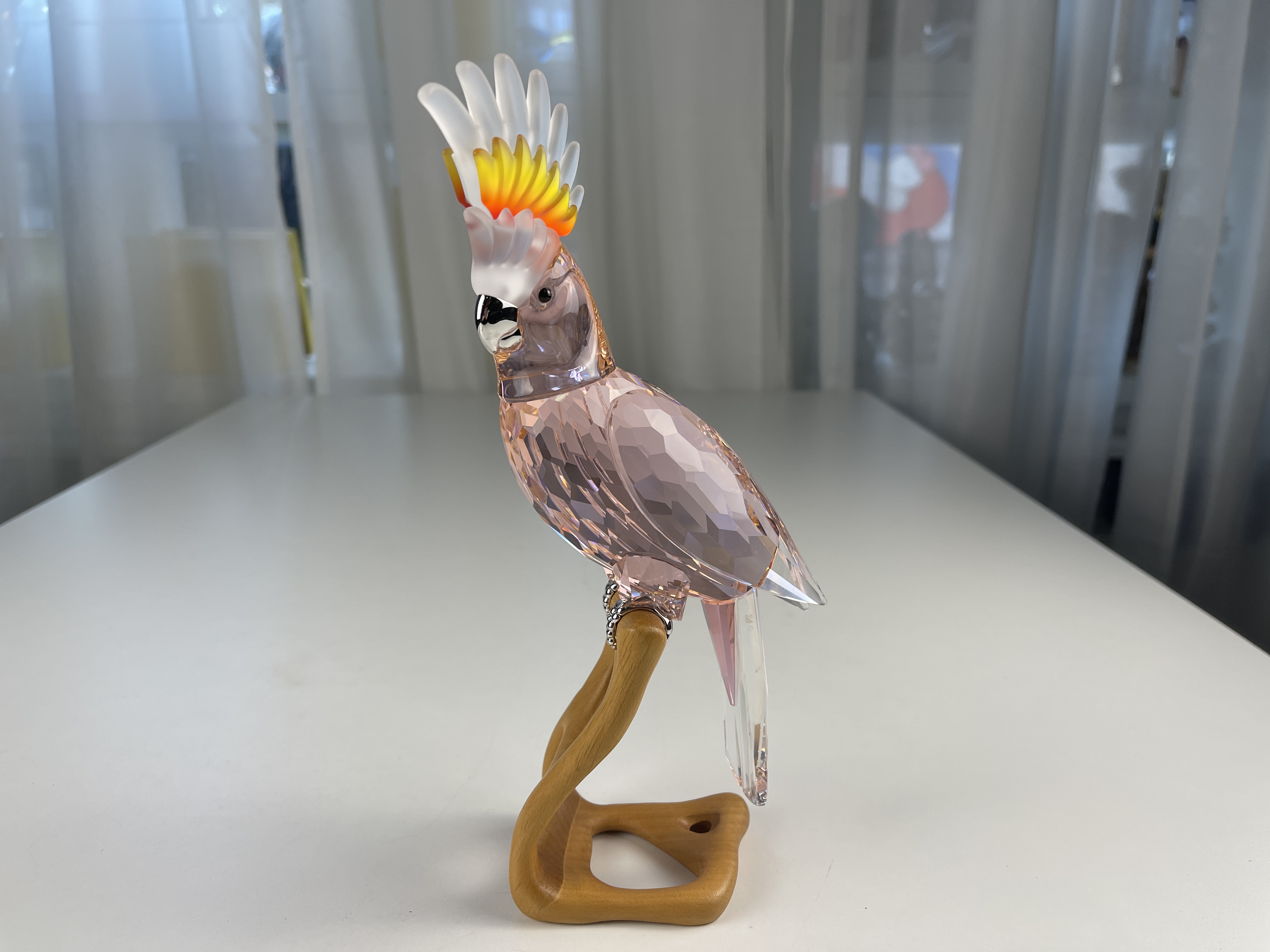 Swarovski Figur 718565 Kakadu Papagei 23 cm. - Top Zustand 