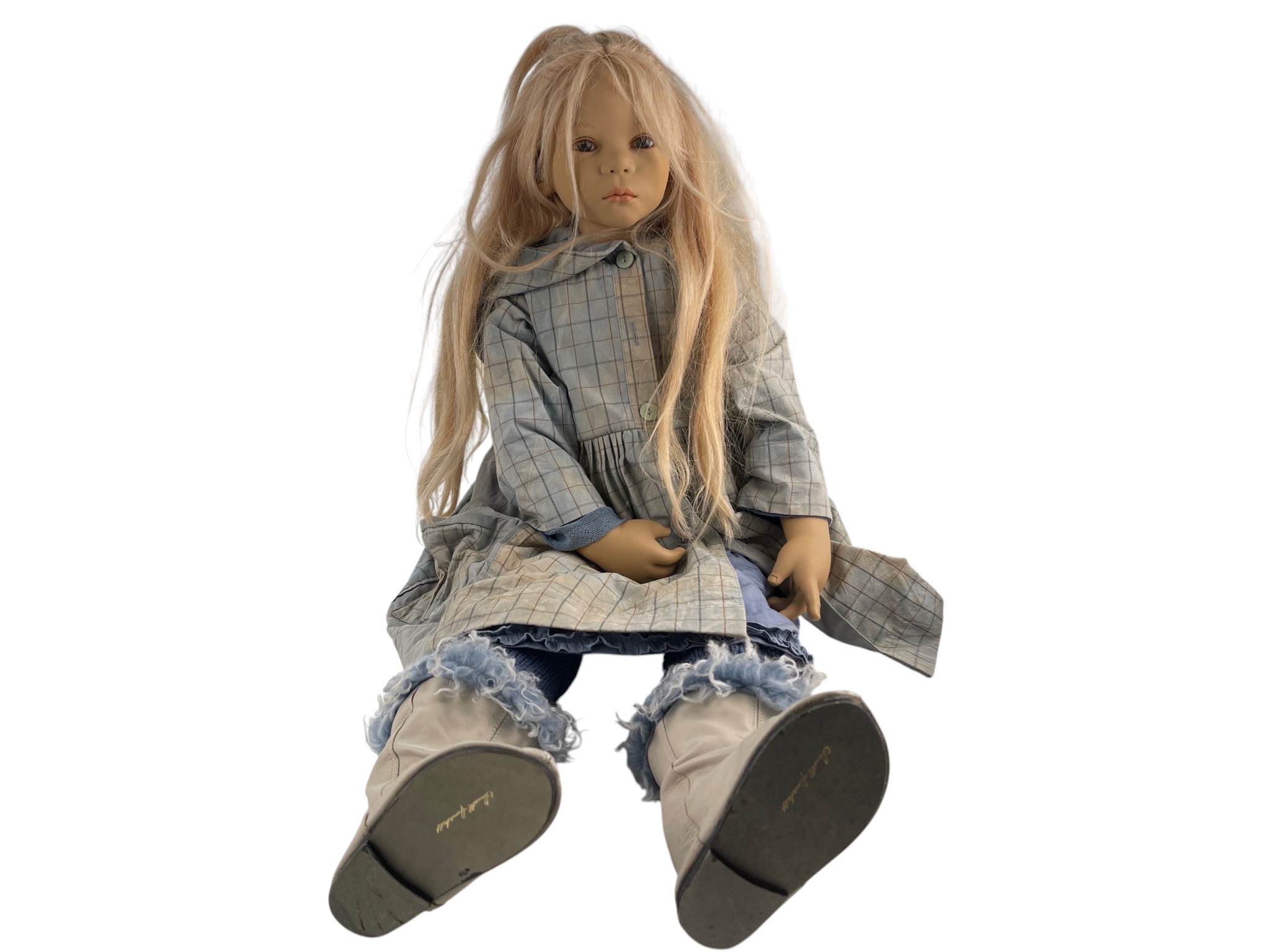 Annette Himstedt Vinyl Puppe 90 cm. Zustand siehe Fotos