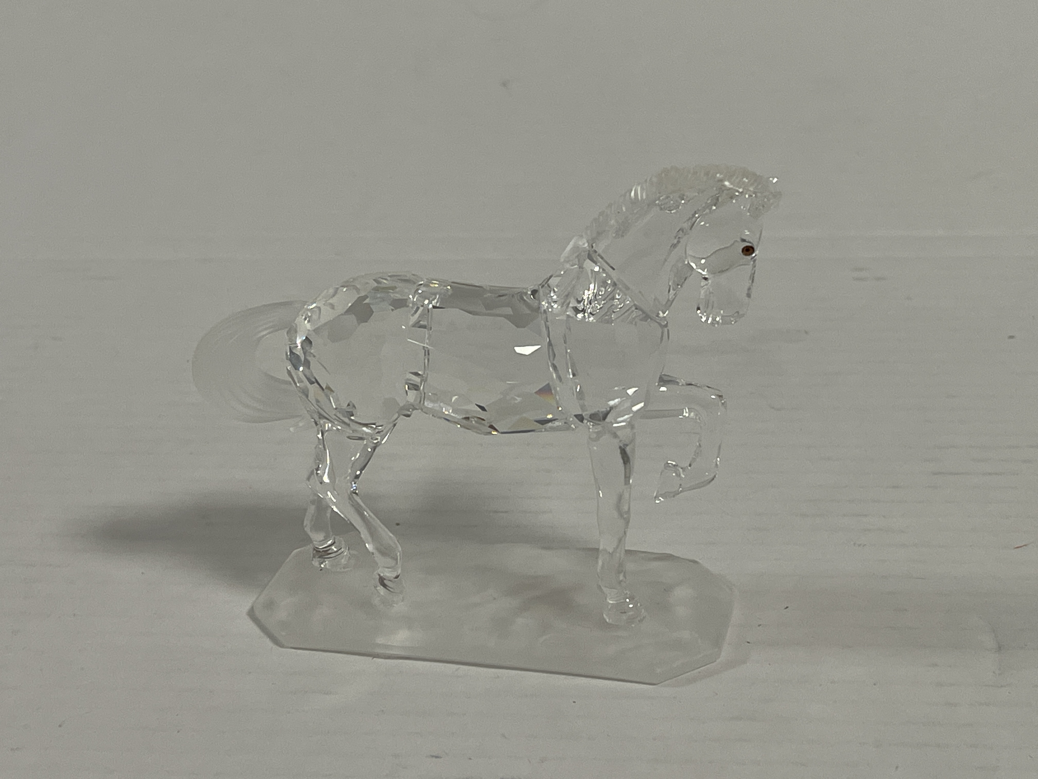  Swarovski Figur Kristall 221609 Araber Hengst 10,5 cm. Top Zustand 