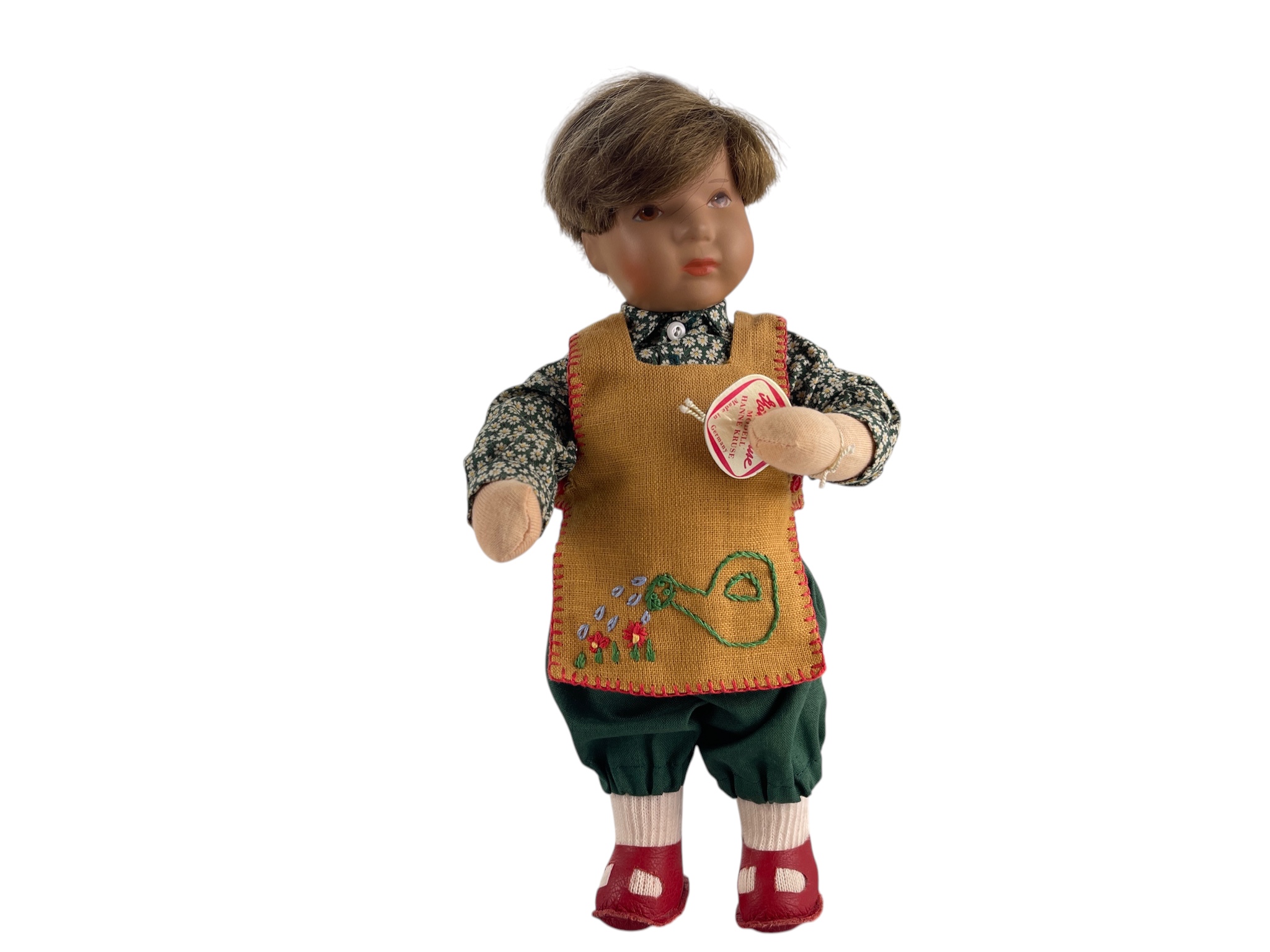 Käthe Kruse Puppe Sammler Puppe 25 cm Top Zustand   