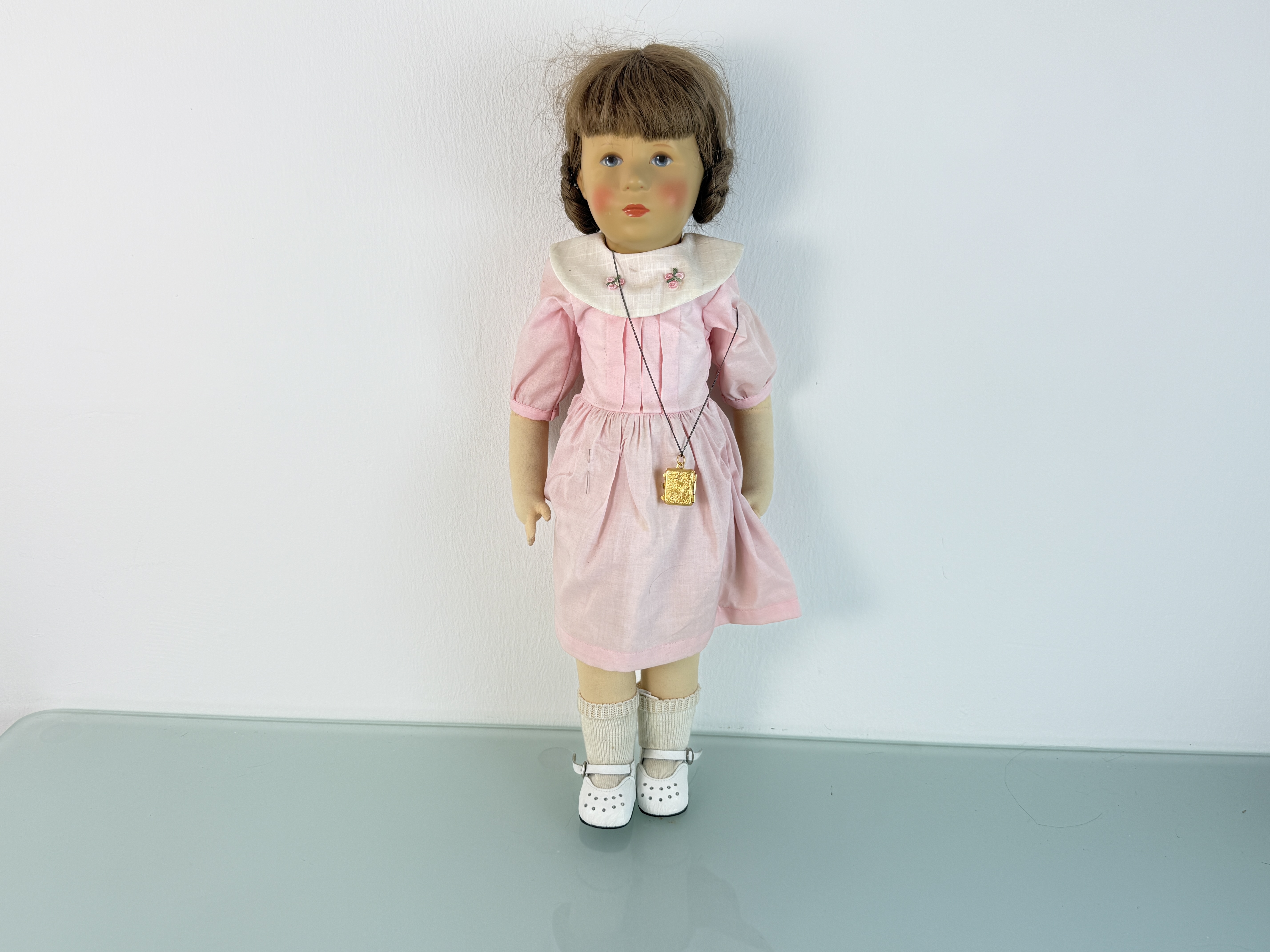 Käthe Kruse Puppe 52 cm Top Zustand Siehe Fotos   