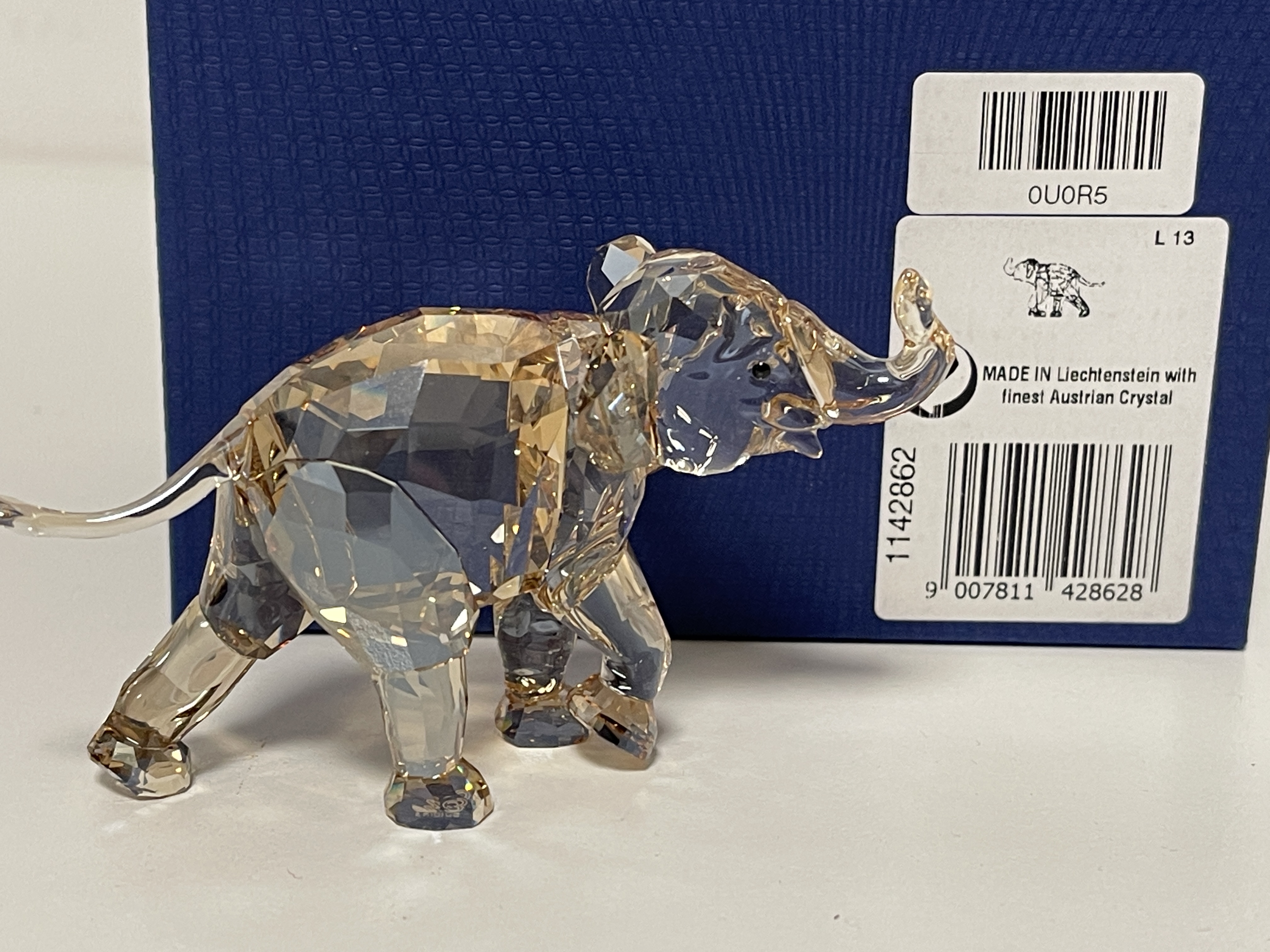  Swarovski Figur 1142862 Elefant Cinta Jungtier 9 cm. Ovp & Zertifikat. Top Zustand 