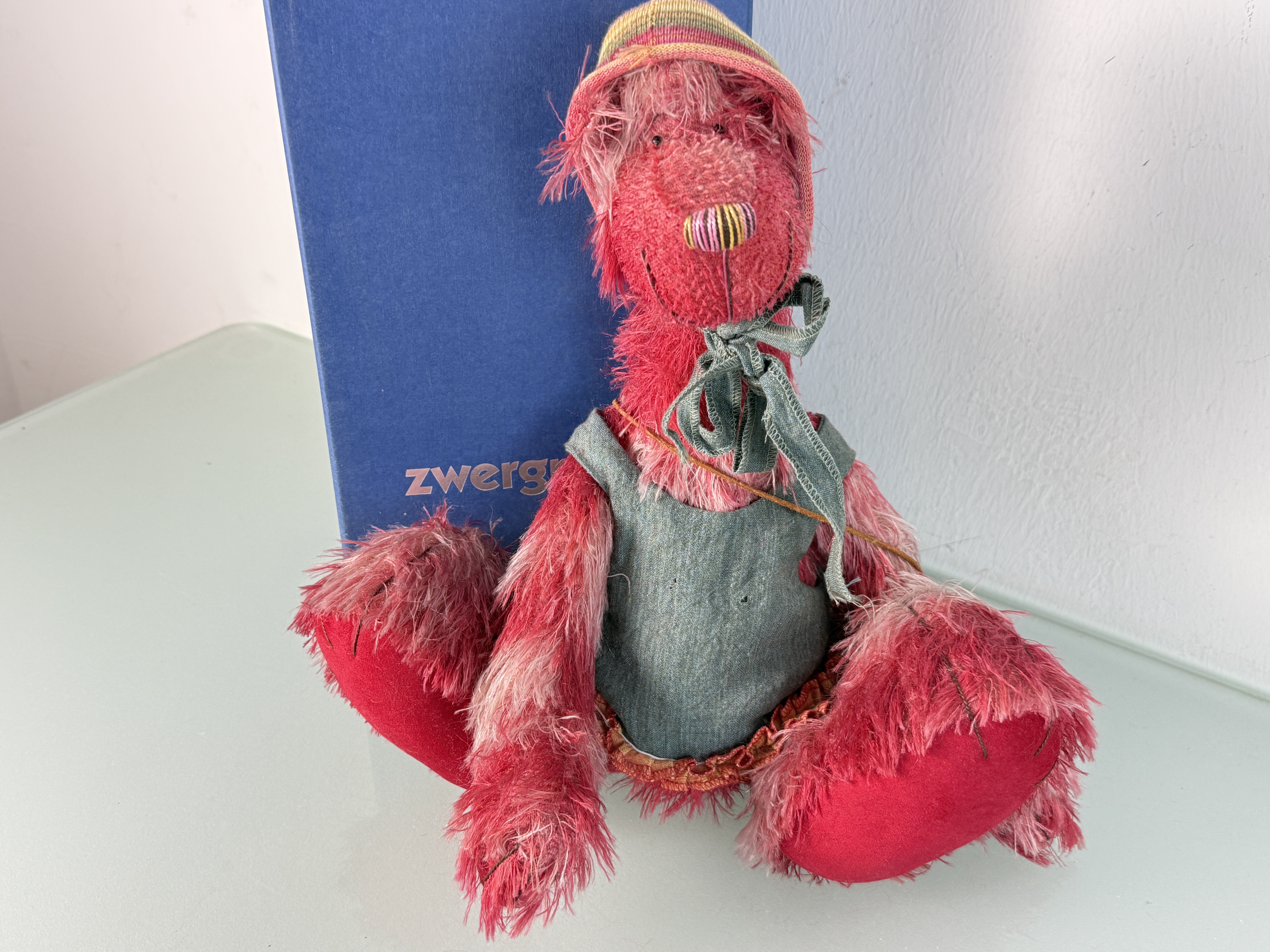 Zwergnase - Nicole Marschollek-Menzner Künstlerbär 44 cm Top Zustand 