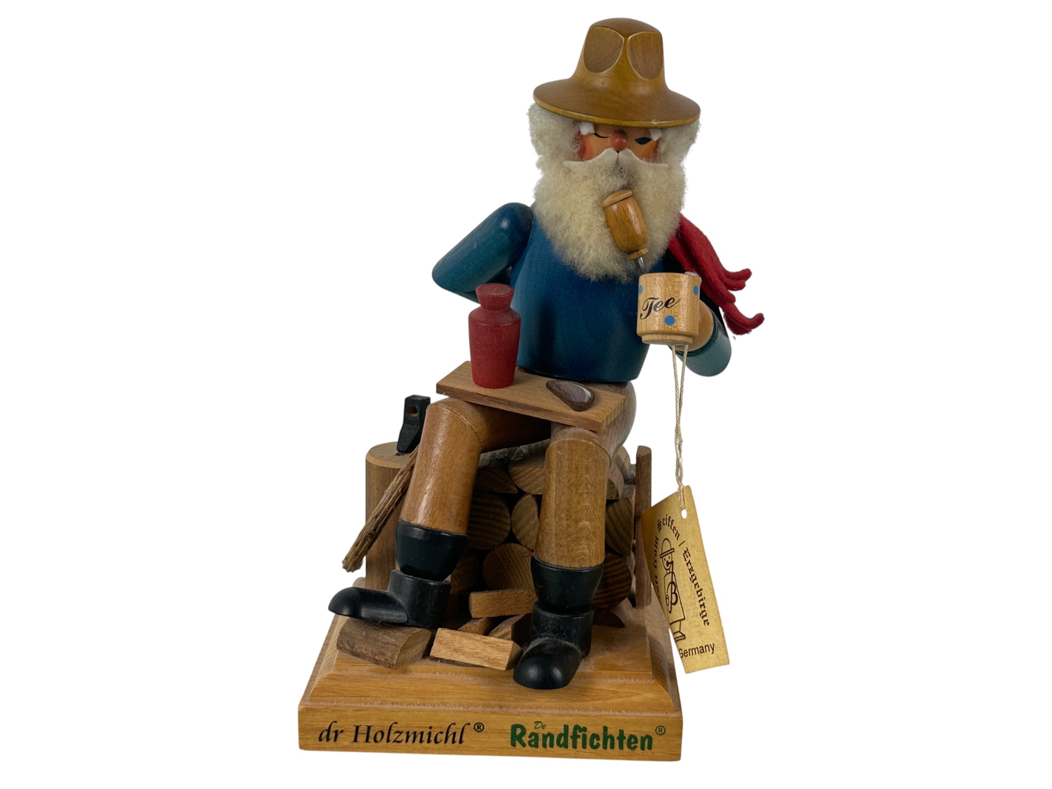 Erzgebirge Figur Räuchermännchen 21 c... SW84258