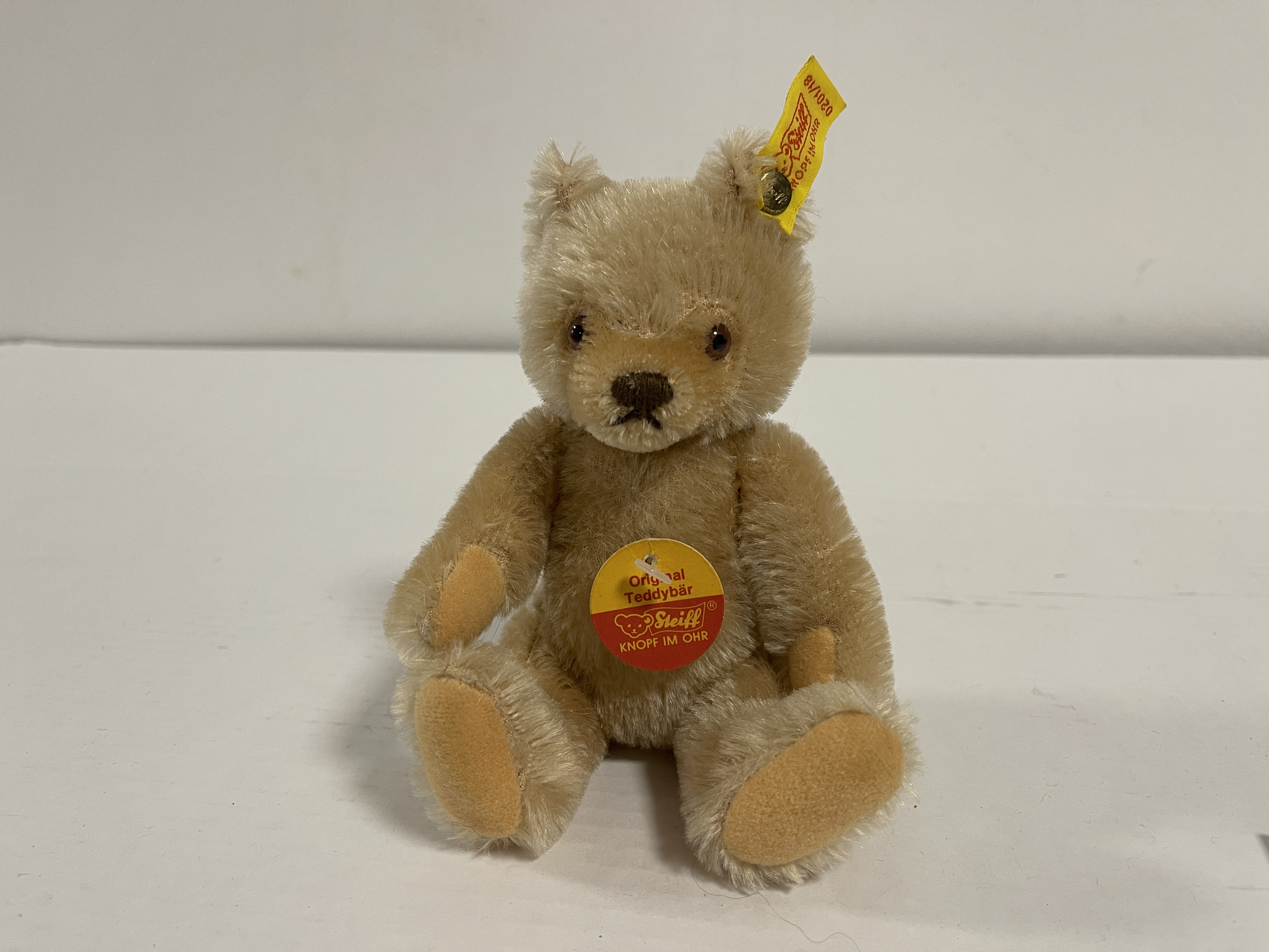 Steiff Tier 0201/18 Teddy Maskenbär 18 cm.  Top Zustand  
