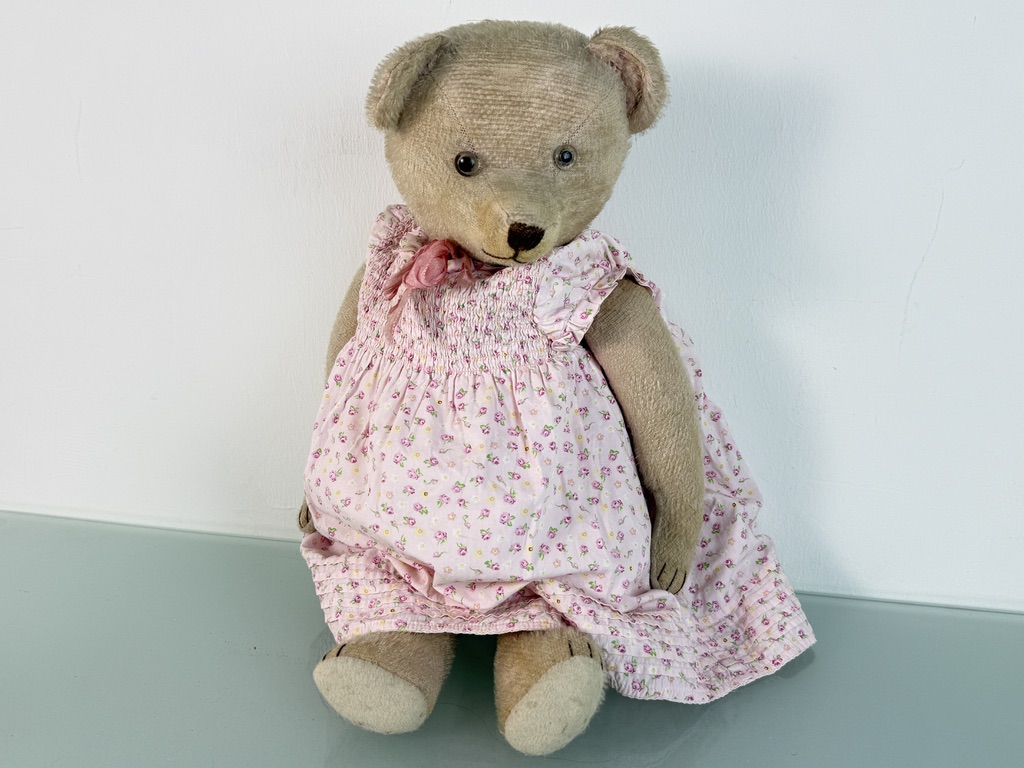 Alter Sammler Teddy Bär Künstlerbär 62 cm. Zustand Siehe Fotos 