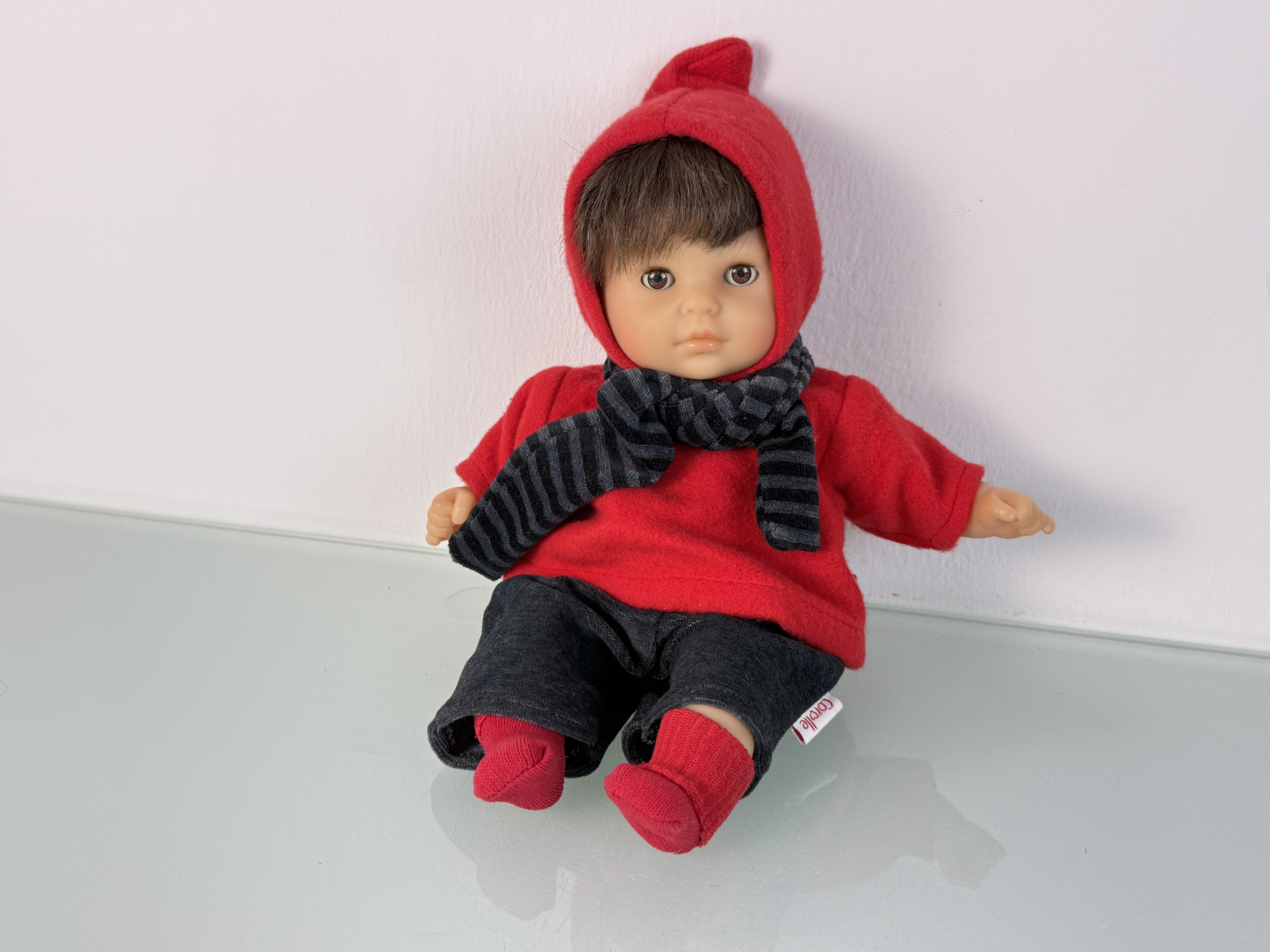 Künstlerpuppe Sammler Vinyl Corolle Puppe 32 cm. Top Zustand 