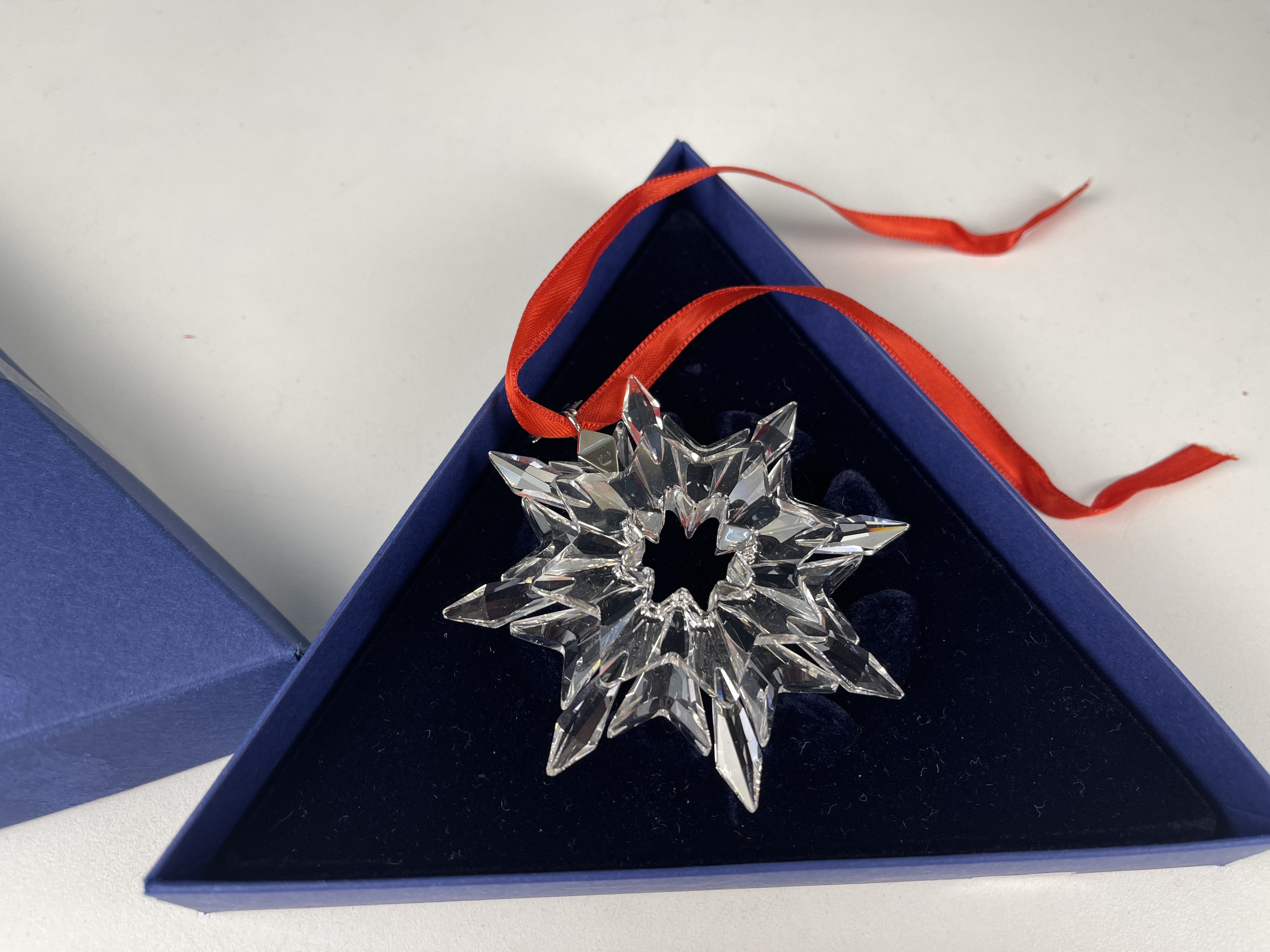 Swarovski Figur 622498 Weihnachtsstern 2003 Groß 7,3 cm  Kiste Top Zustand 