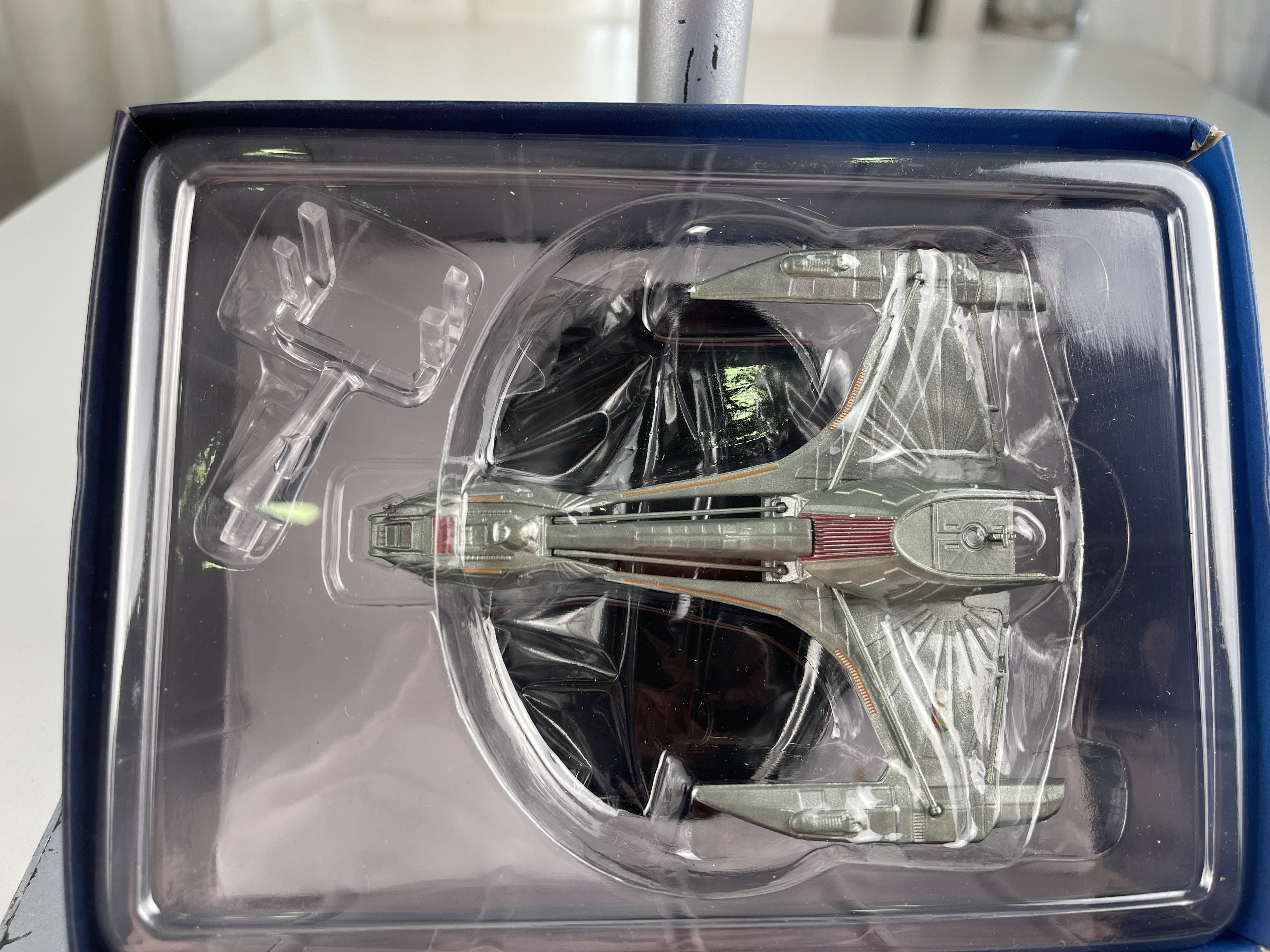 Star Trek  Tholian Webspinner Raumschiff ca. 17 cm - OVP - Top Zustand 