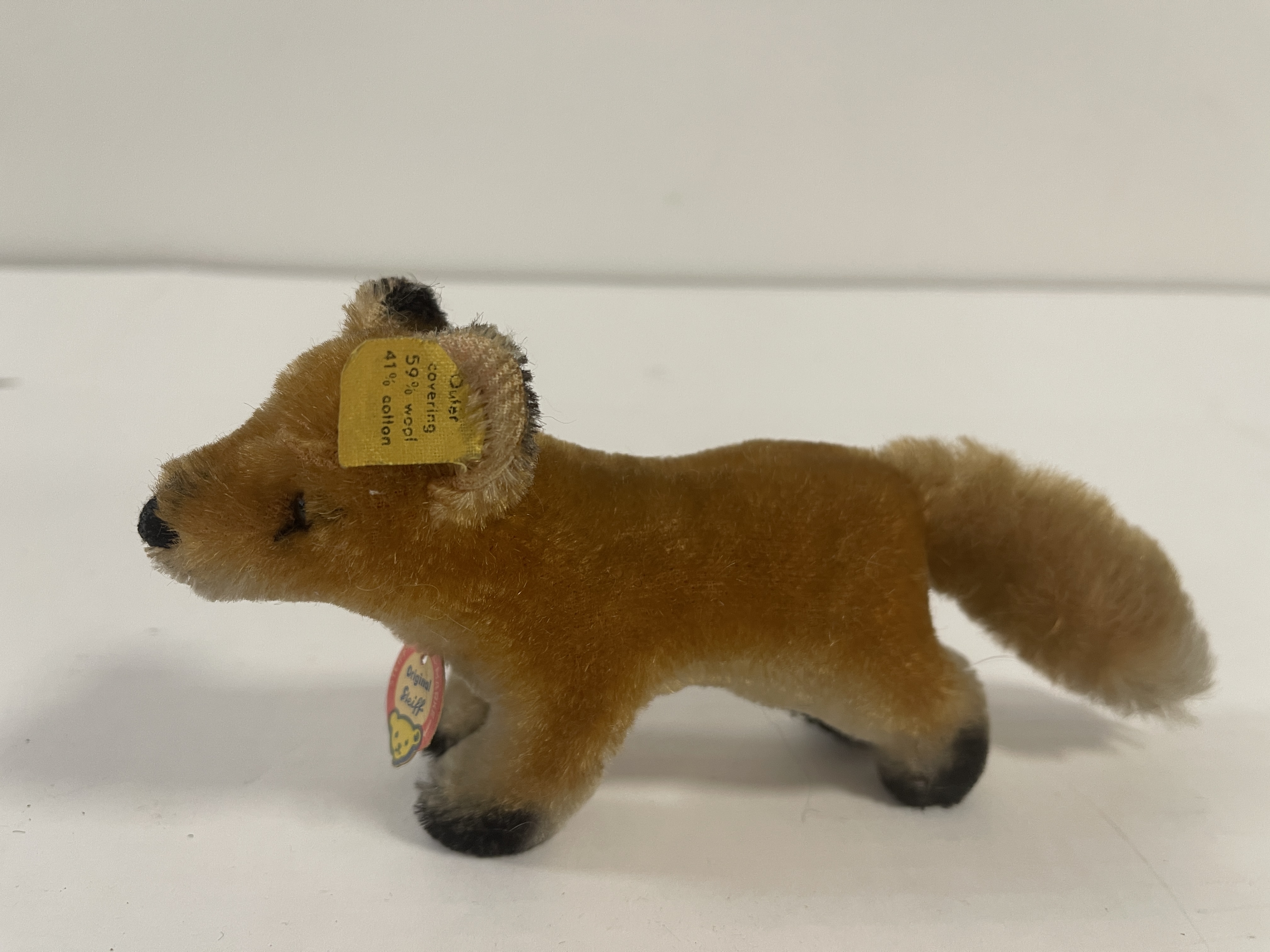 Steiff Tier Fuchs 13 cm. Top Zustand  