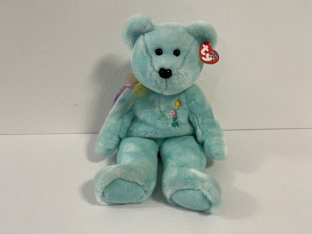 Sammler Stofftier Beanie Babies - Teddy - 35 cm. Top Zustand 
